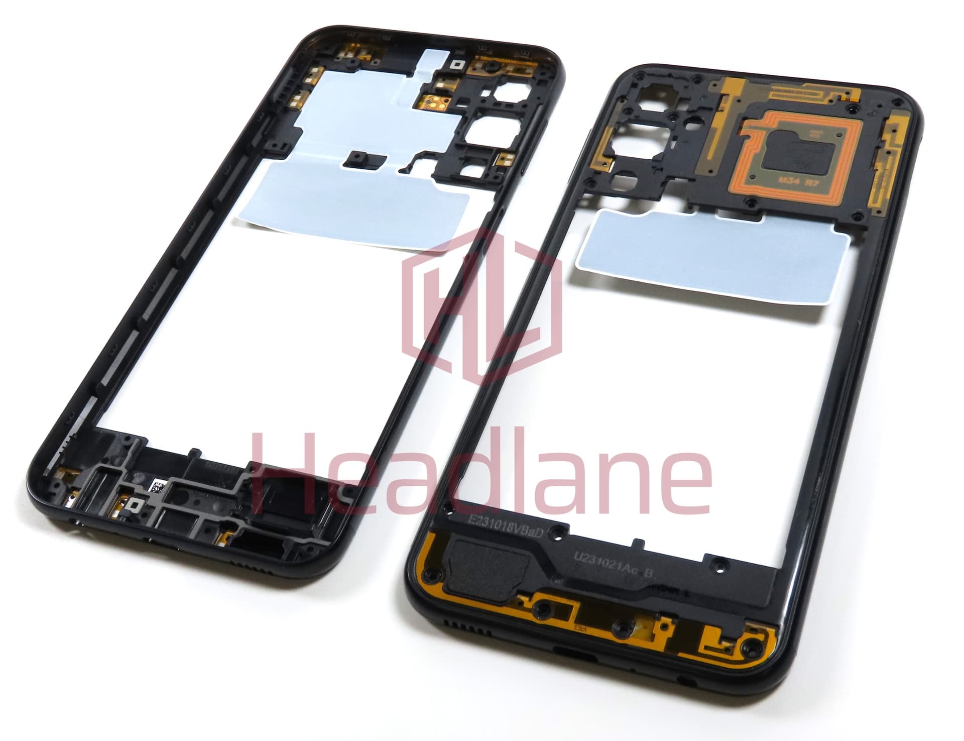 Samsung SM-M346 Galaxy M34 5G Middle Cover / Chassis - Dark Blue - view 2