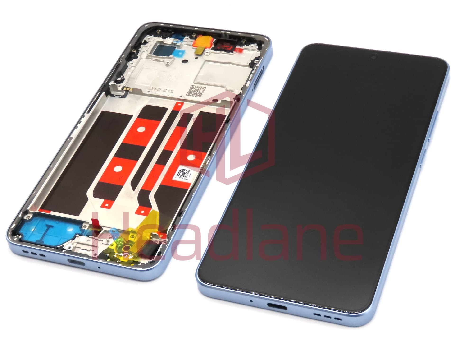 Oppo CPH2603 Reno11 F 5G / F25 Pro 5G LCD Display / Screen + Touch - Blue - view 2