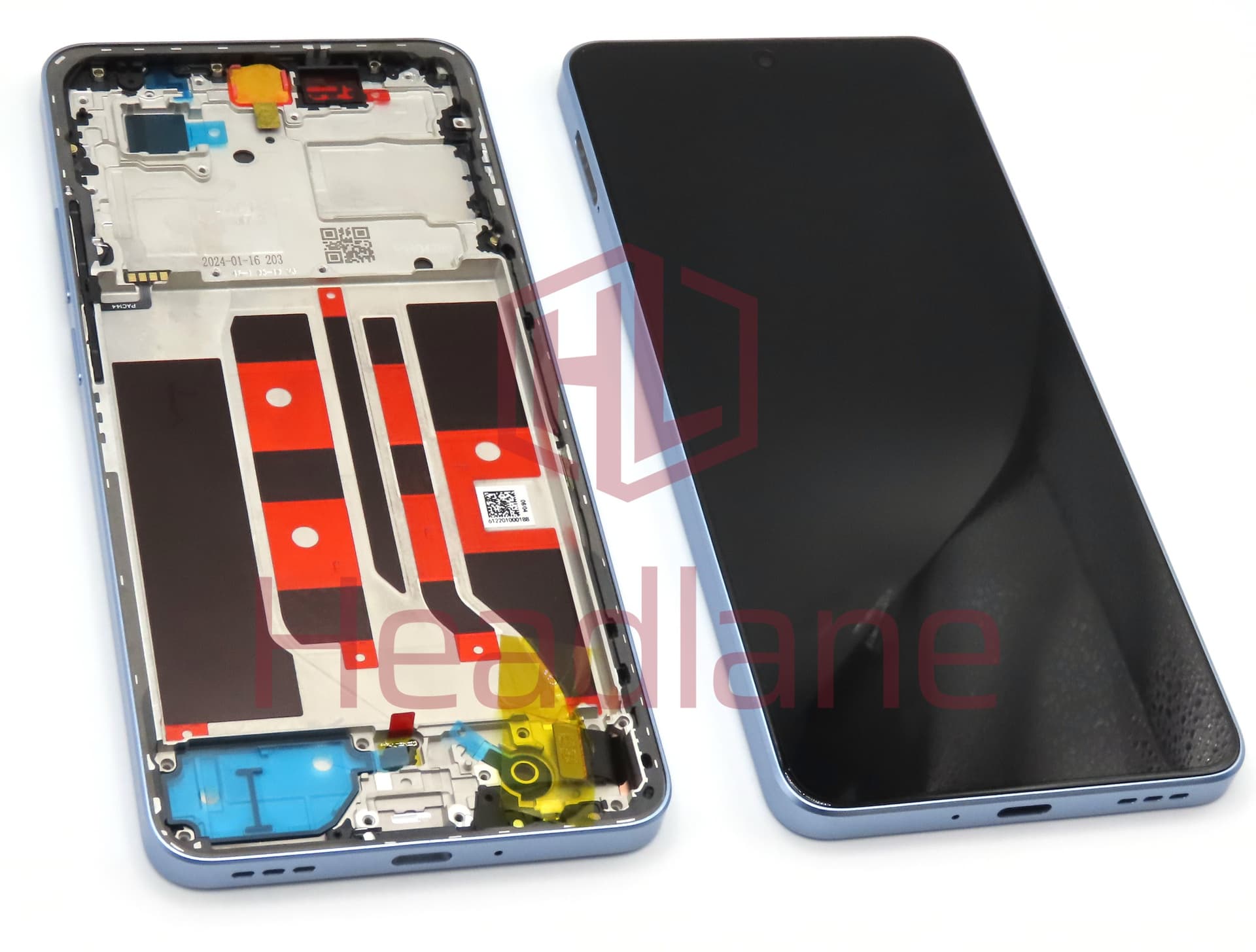 Oppo CPH2603 Reno11 F 5G / F25 Pro 5G LCD Display / Screen + Touch - Blue - view 3