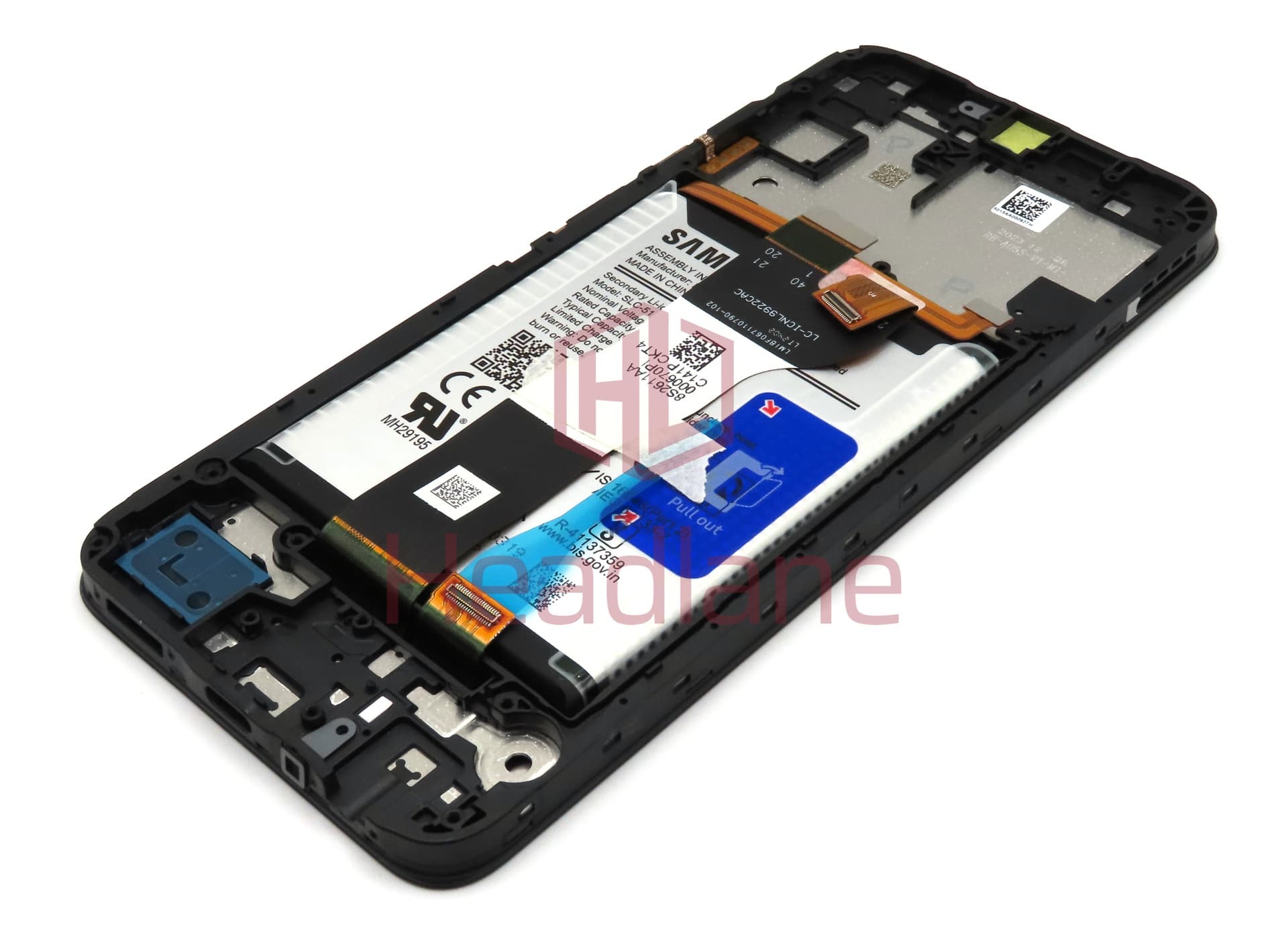 Samsung SM-A057 Galaxy A05s LCD Display / Screen + Touch + Battery - view 2
