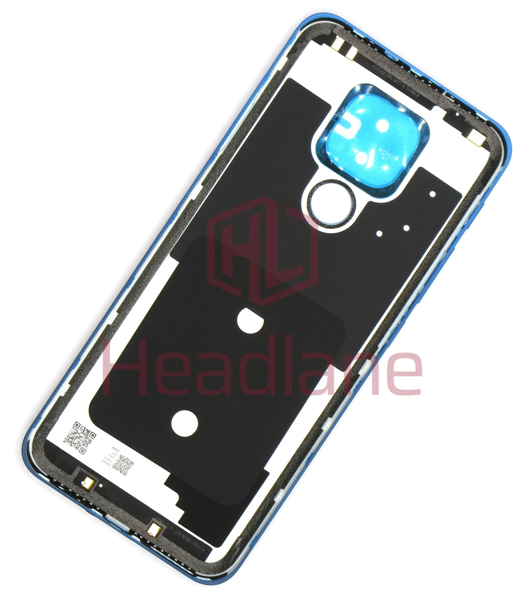 Motorola XT2081 Moto E7 Plus Back / Battery Cover - Blue - view 2