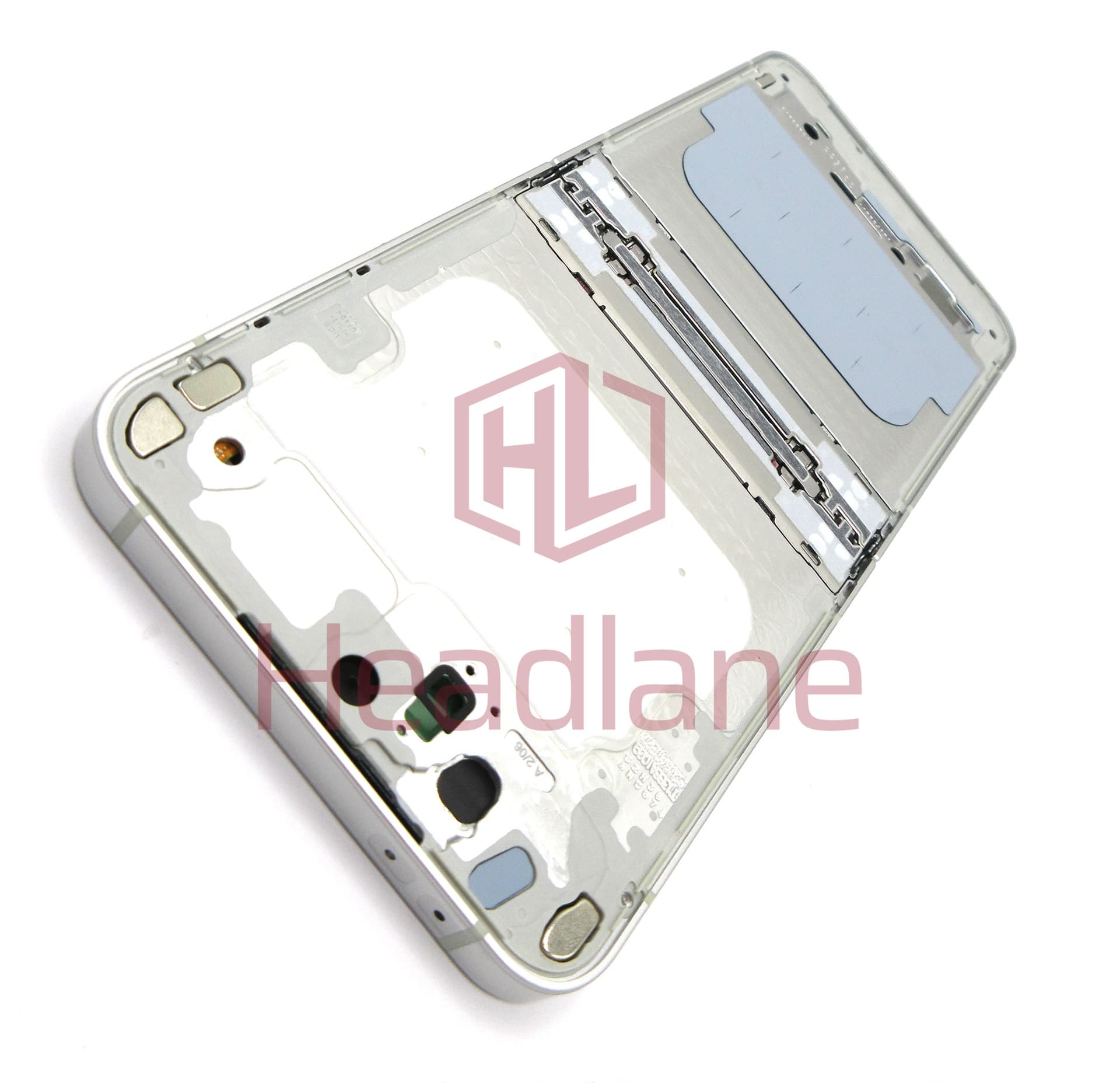 Samsung SM-F741 Galaxy Z Flip6 5G Display Frame - White / Peach - view 2