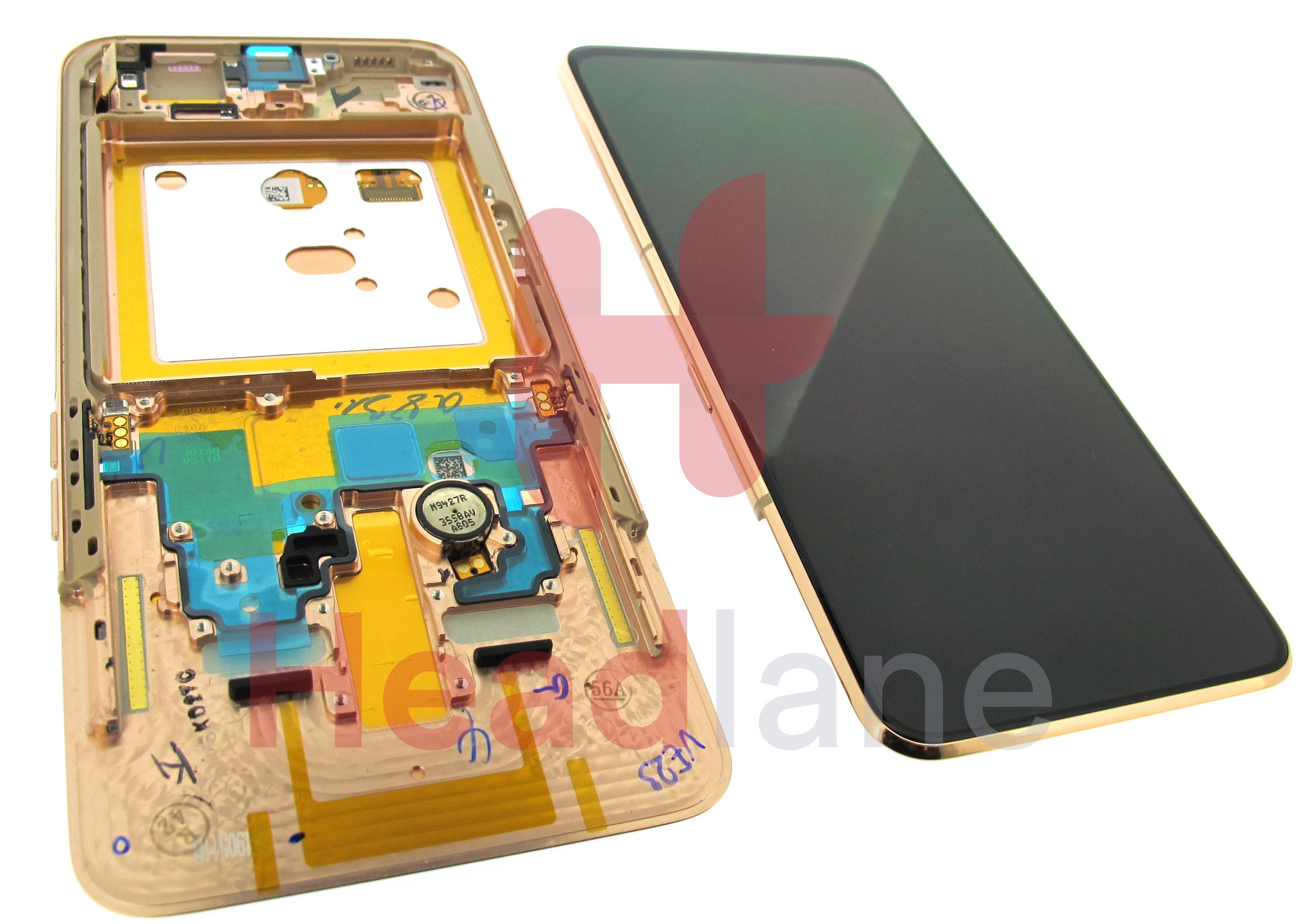 Samsung SM-A805 Galaxy A80 LCD Display / Screen + Touch - Gold - view 2