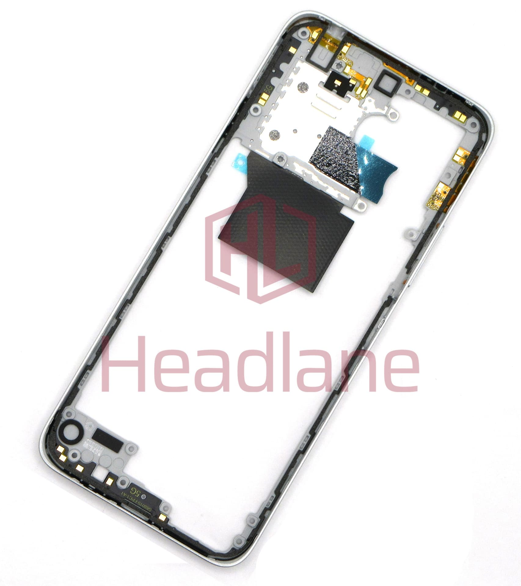 Xiaomi Redmi 12 5G Middle Cover / Chassis - Silver - view 2