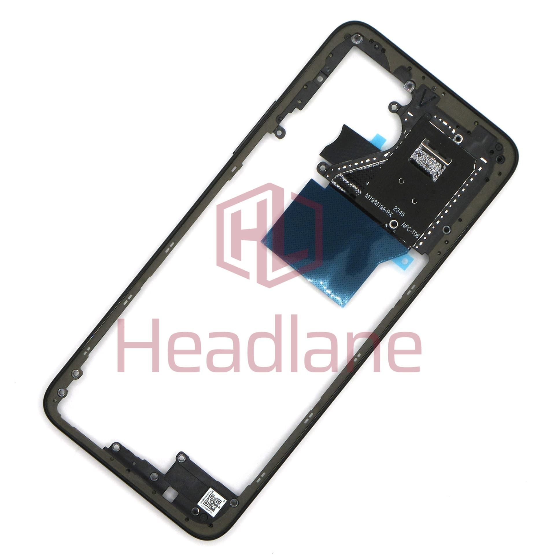 Xiaomi Redmi 12 5G Middle Cover / Chassis - Black - view 2