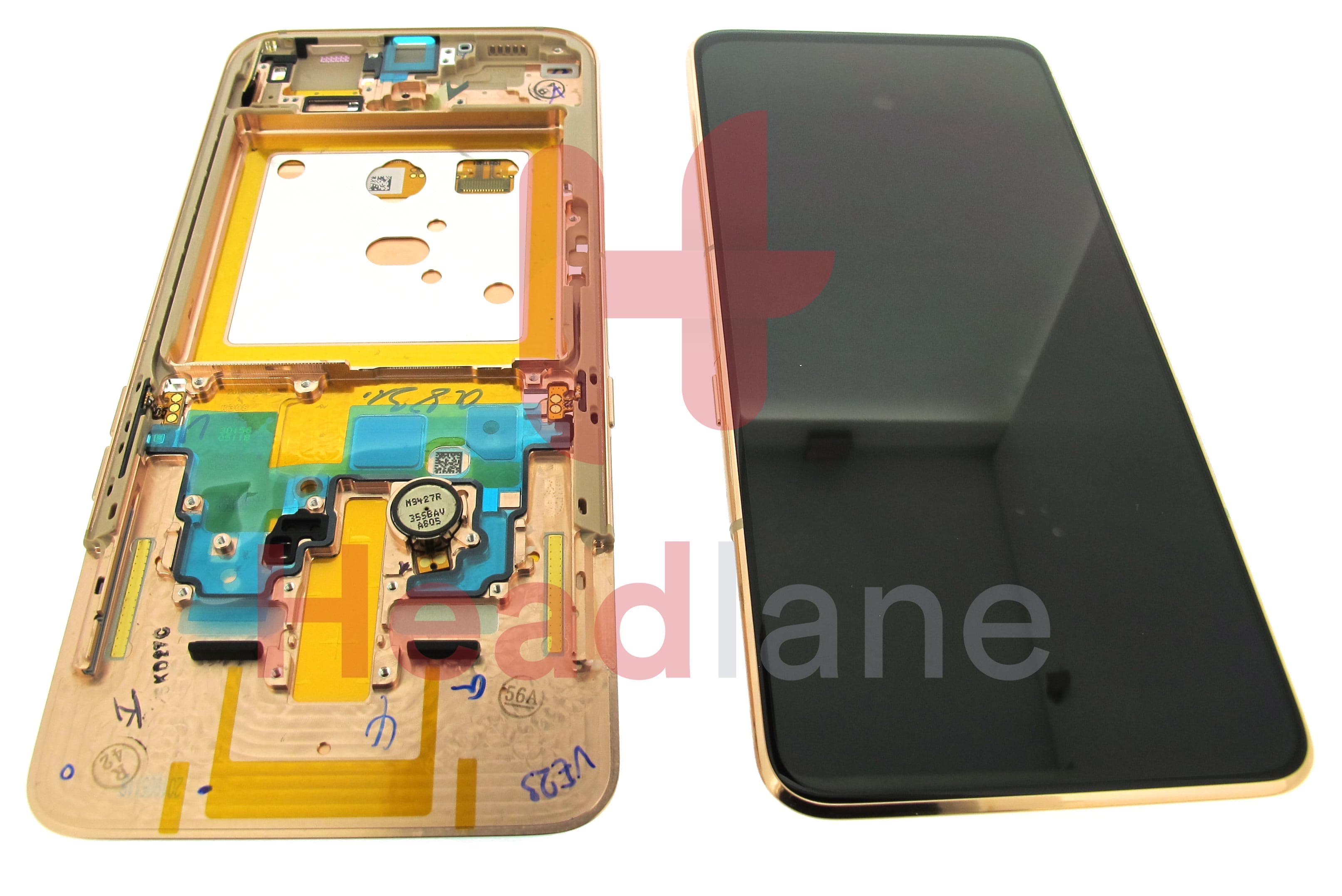 Samsung SM-A805 Galaxy A80 LCD Display / Screen + Touch - Gold - view 3