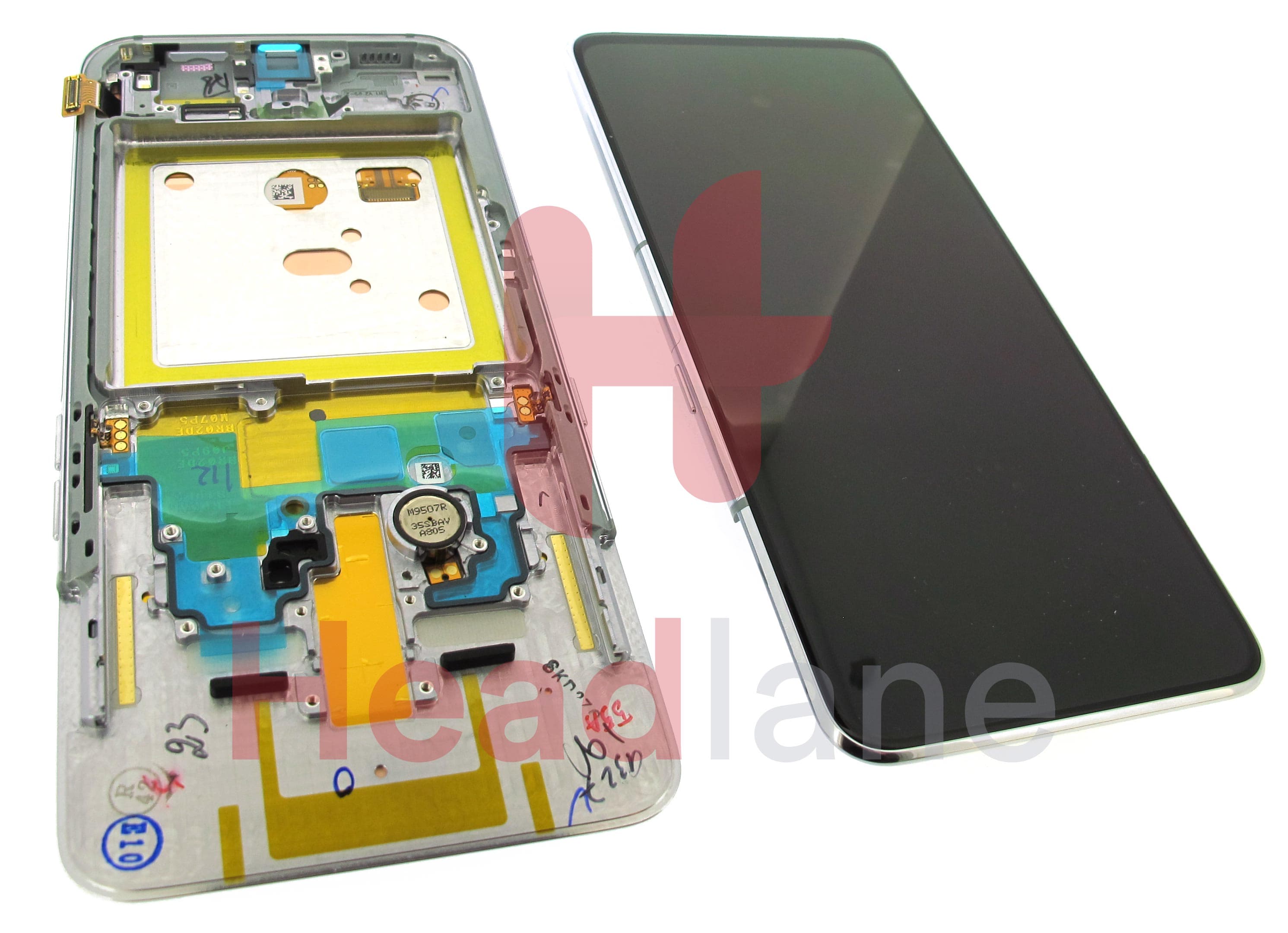 Samsung SM-A805 Galaxy A80 LCD Display / Screen + Touch - Silver - view 2