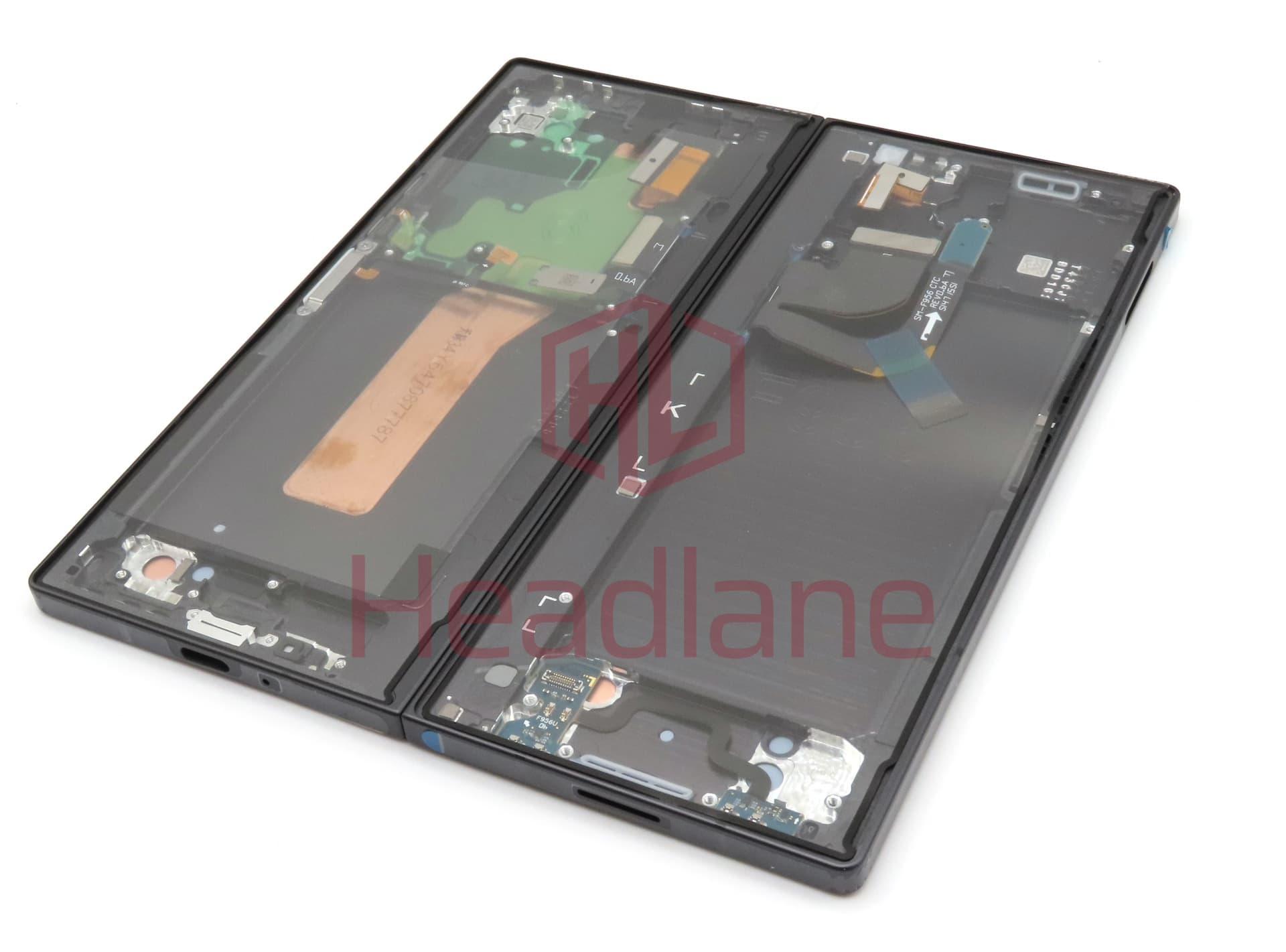 Samsung SM-F956 Galaxy Z Fold6 5G LCD Display / Screen + Touch - Crafted Black - view 3