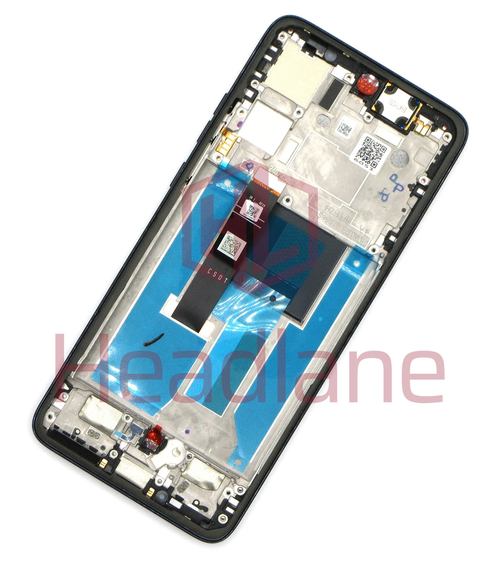 Motorola XT2409 Edge 50 Neo LCD Display / Screen + Touch - Grey / Grisaille - view 2
