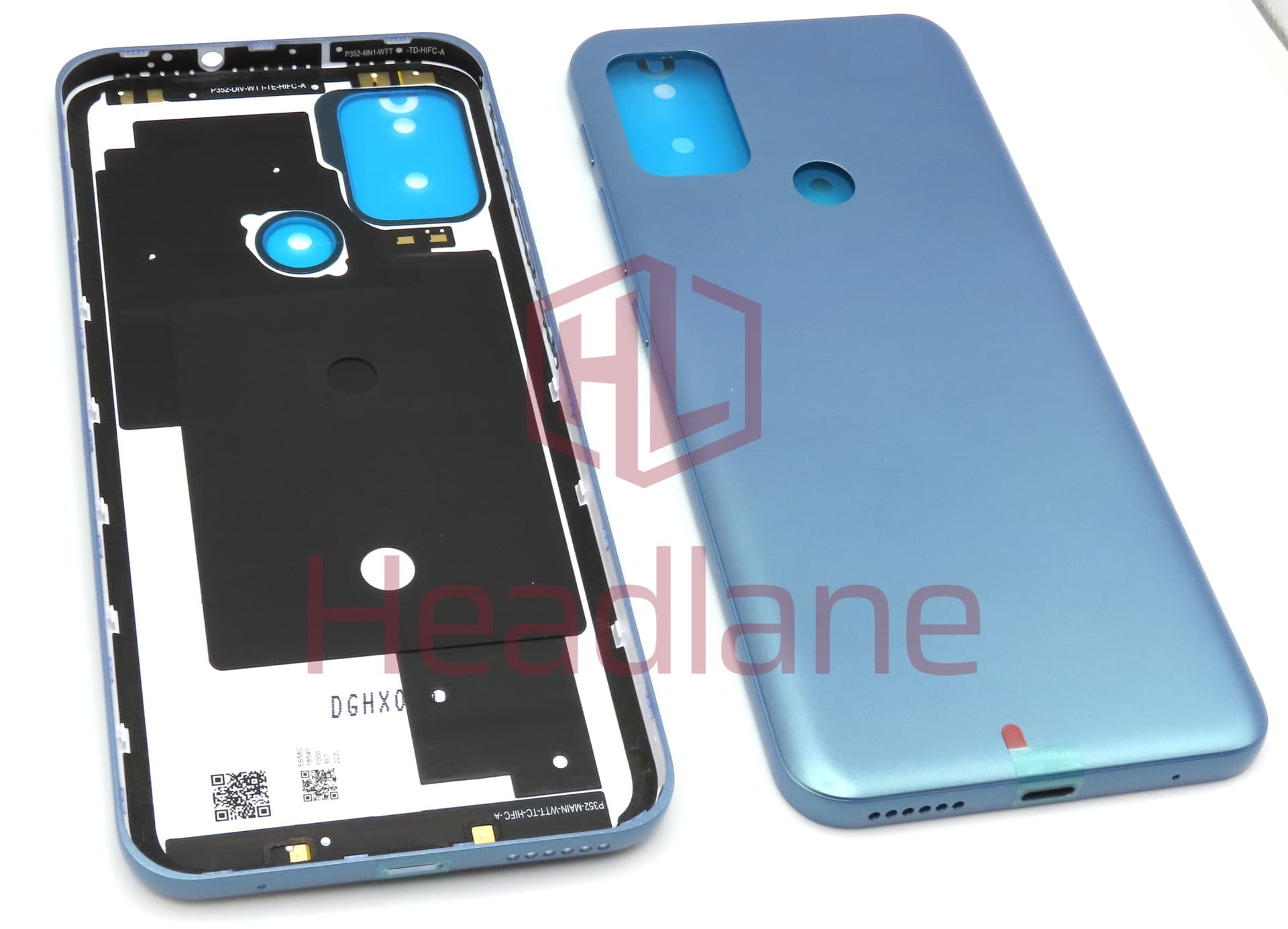 Motorola XT2128 Moto G20 Back / Battery Cover - Blue - view 3