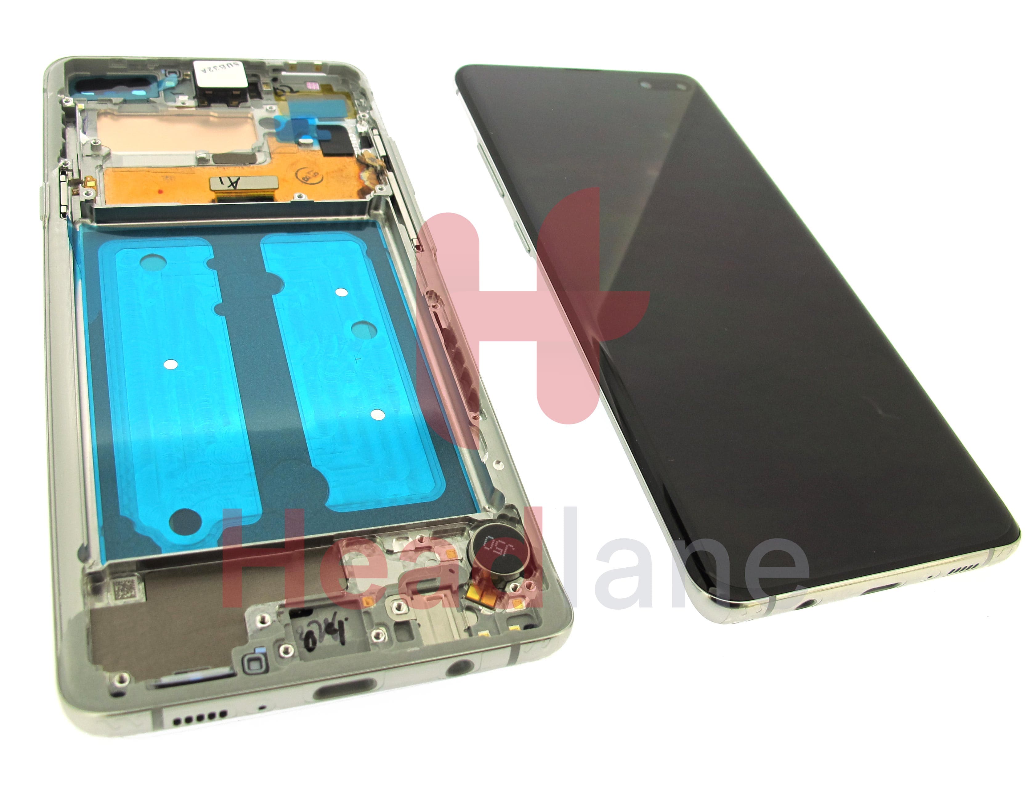 Samsung SM-G977 Galaxy S10 5G LCD Display / Screen + Touch - Crown Silver - view 2