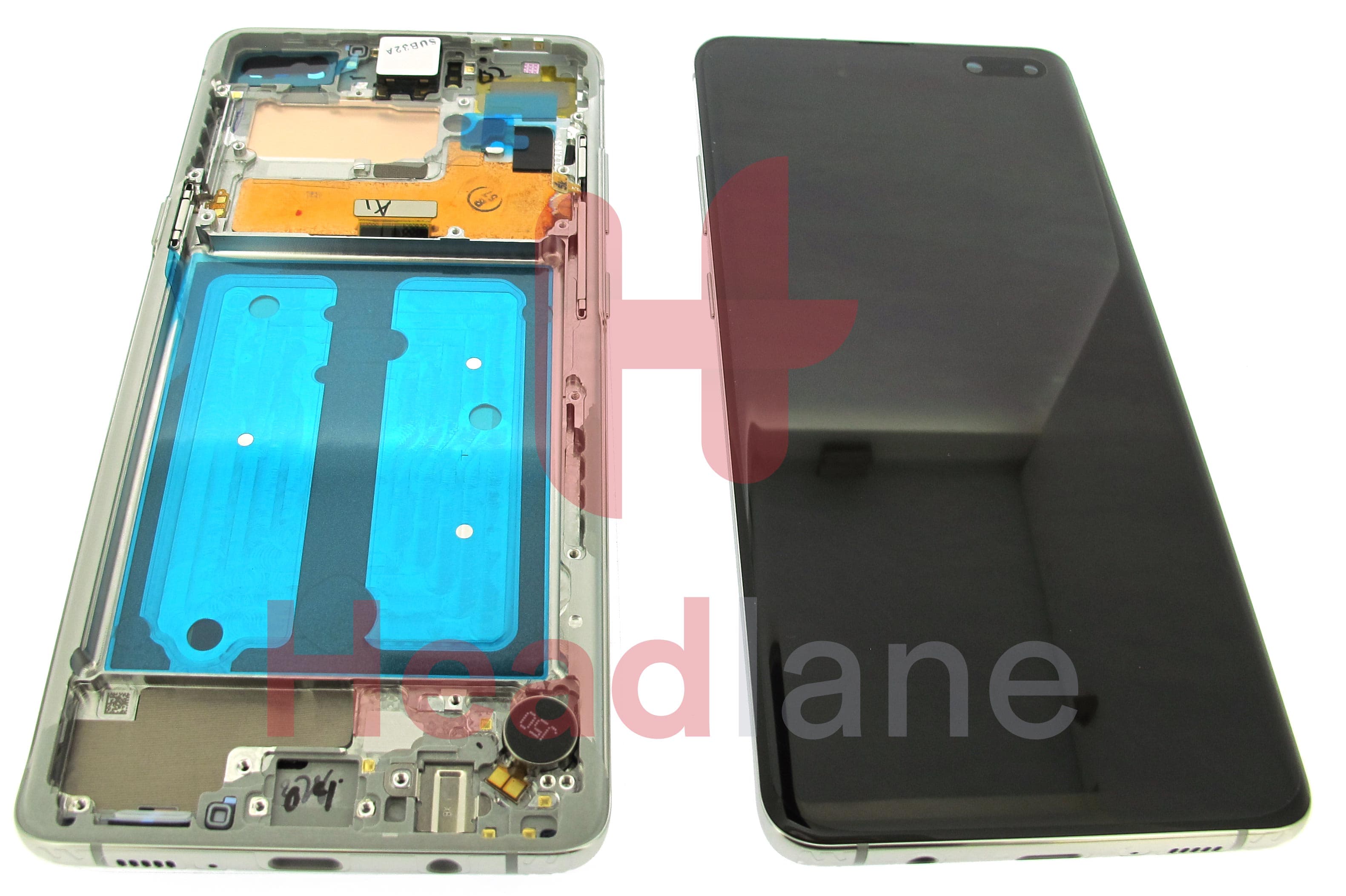 Samsung SM-G977 Galaxy S10 5G LCD Display / Screen + Touch - Crown Silver - view 3