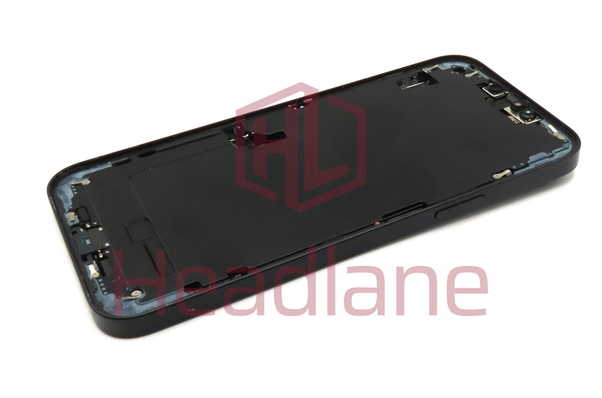 iPhone 14 Plus Back / Battery Cover + Small Parts - Black (Pulled - Grade C) - view 2