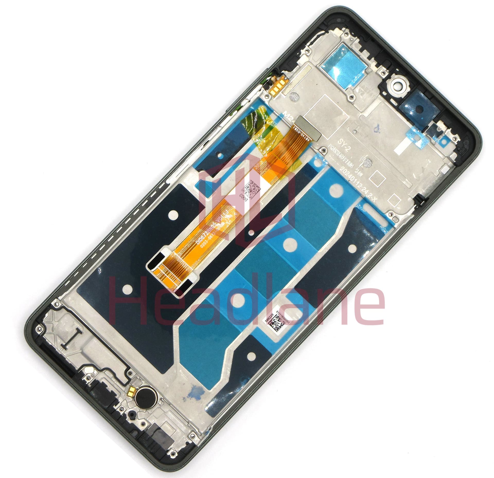 Realme RMX3890 C67 4G LCD Display / Screen + Touch - Black Rock - view 2