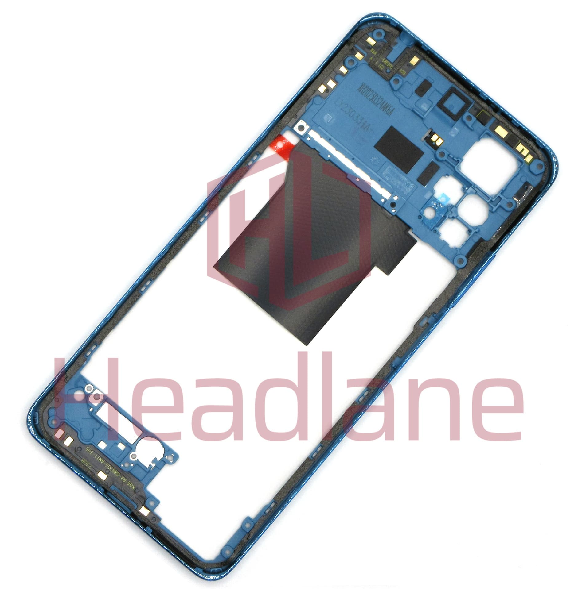 Xiaomi Redmi Note 12 Pro 4G Middle Cover / Chassis - Grey / Blue - view 2
