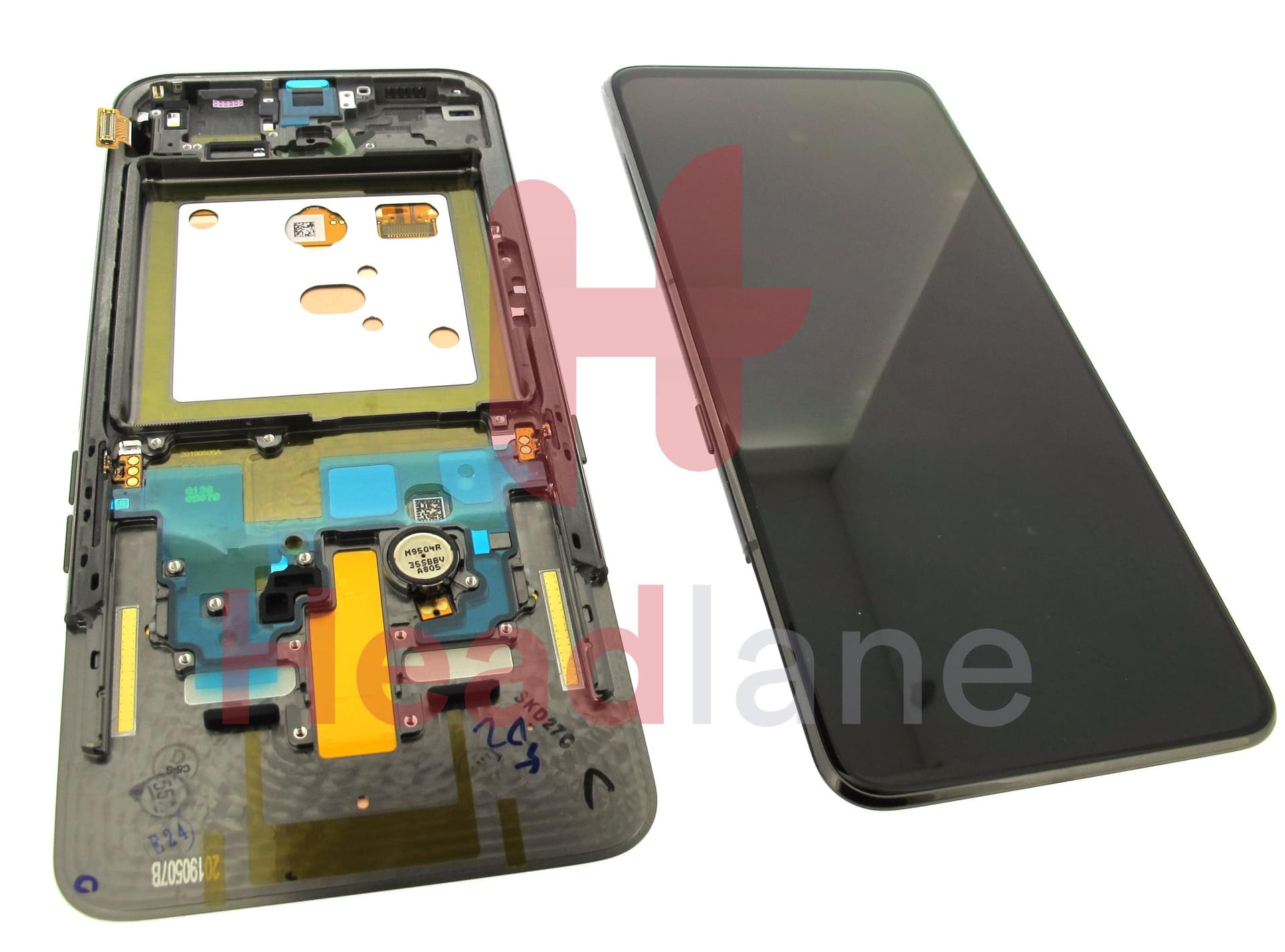 Samsung SM-A805 Galaxy A80 LCD Display / Screen + Touch - Black (No Box) - view 2