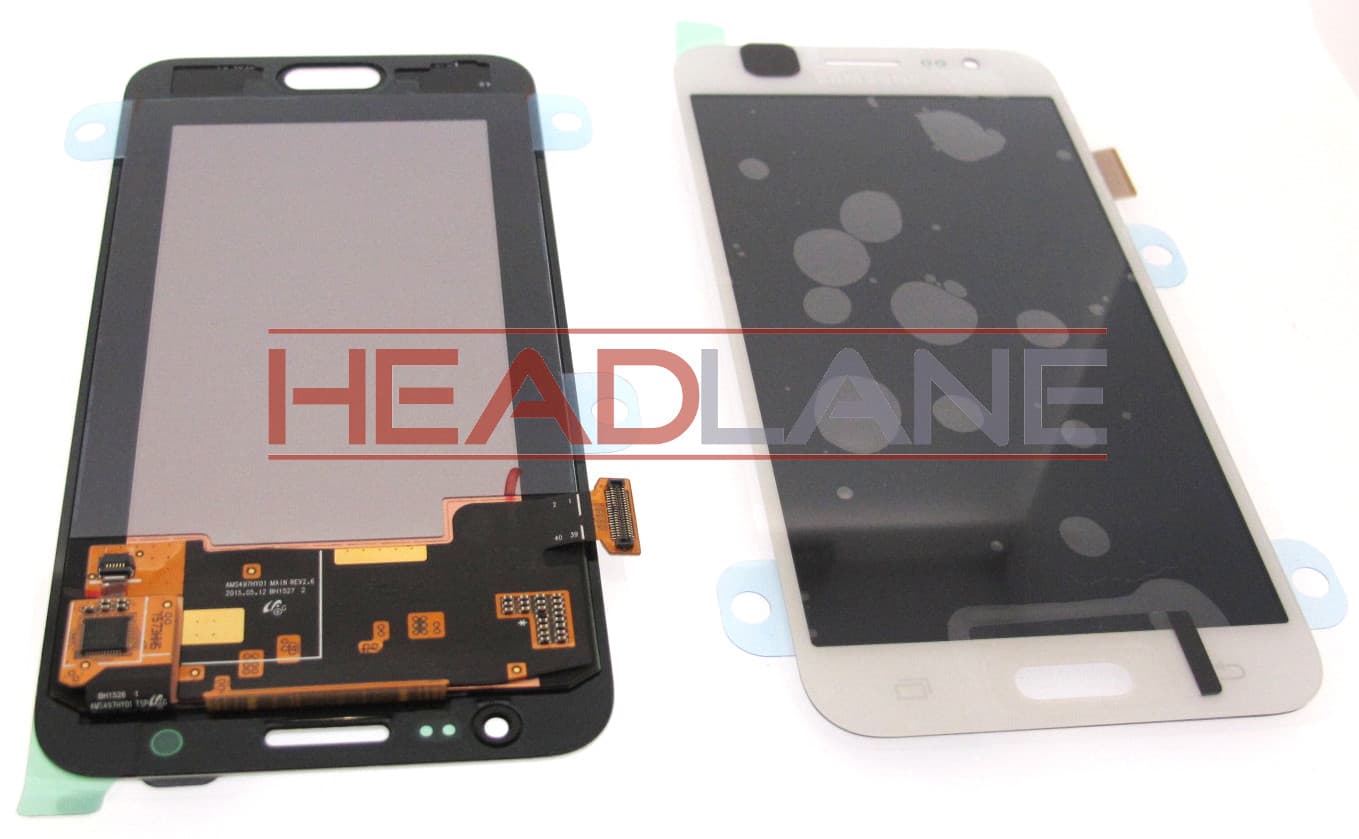 Samsung SM-J500F Galaxy J5 LCD Display / Screen + Touch - White (No Box) - view 2