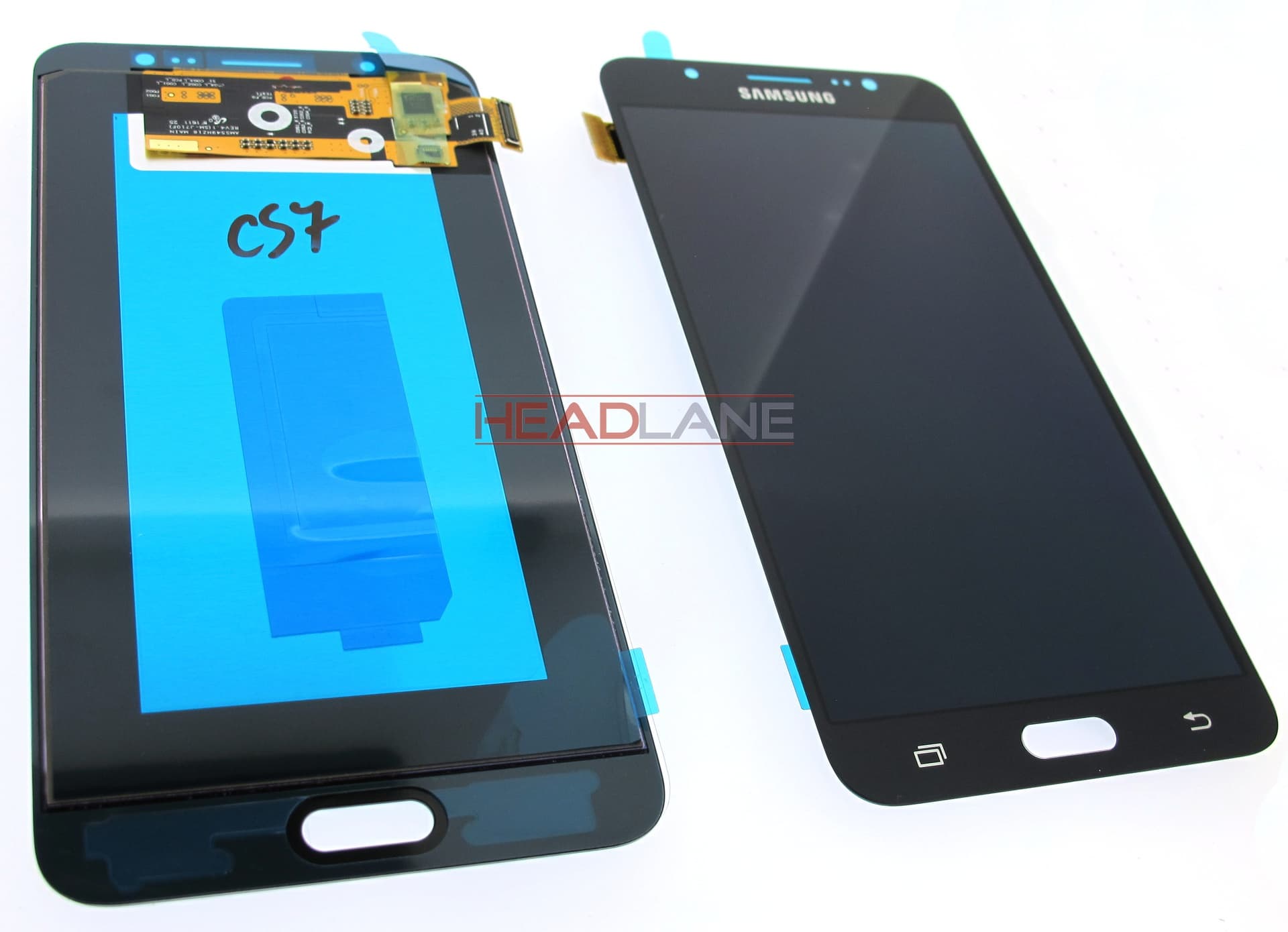 Samsung SM-J710 Galaxy J7 (2016) LCD Display / Screen + Touch - Black (No Box) - view 2