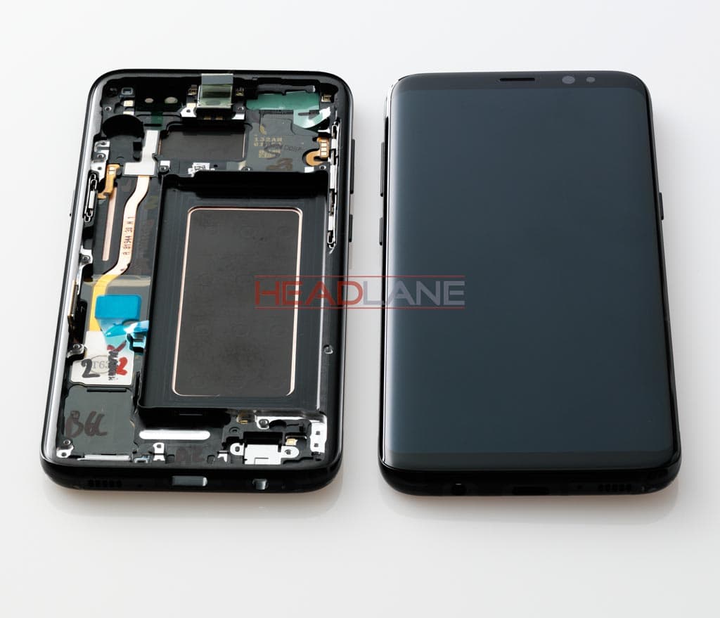Samsung SM-G950 Galaxy S8 LCD Display / Screen + Touch - Black (No Box) - view 2