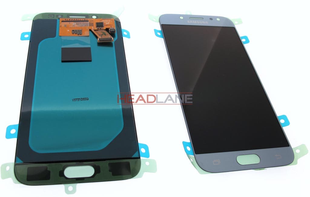 Samsung SM-J530 Galaxy J5 (2017) LCD Display / Screen + Touch - Silver (No Box) - view 2