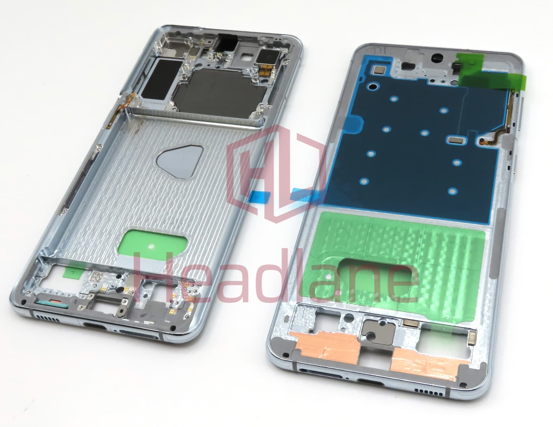 Samsung SM-G996 Galaxy S21+ 5G Front Cover / Display Frame - Phantom Silver - view 3