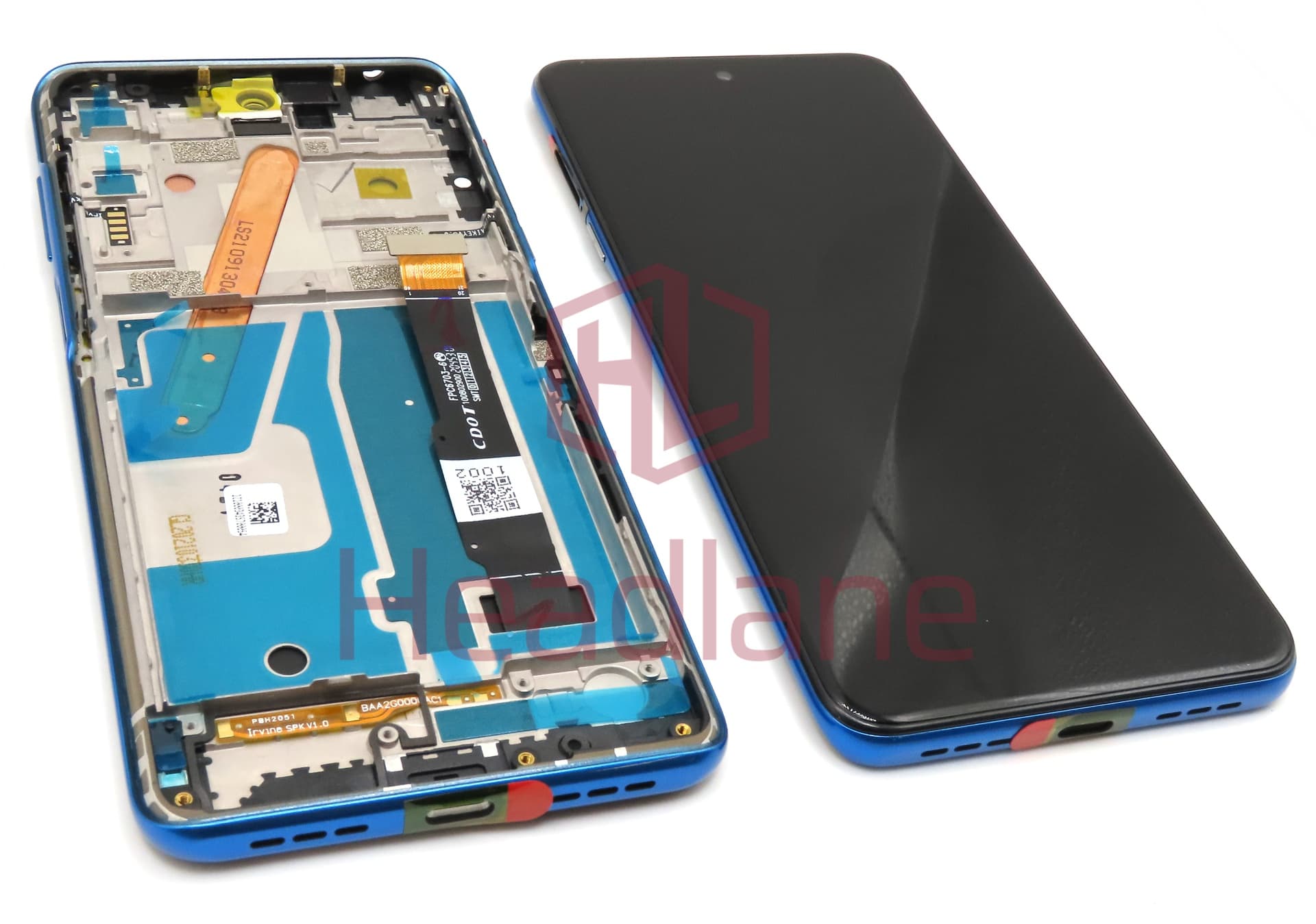 TCL T781H 20 5G LCD Display / Screen + Touch - Blue - view 2