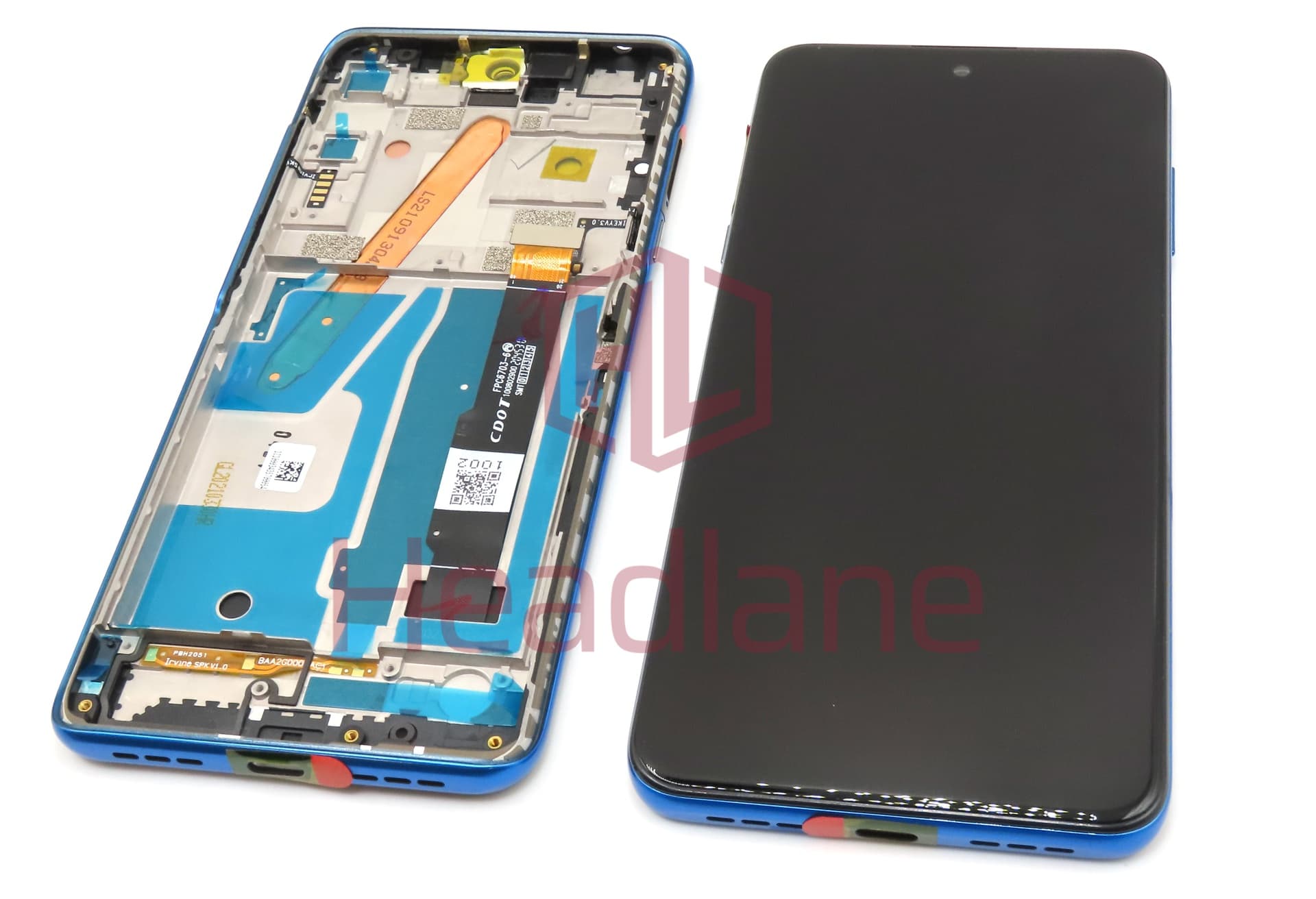 TCL T781H 20 5G LCD Display / Screen + Touch - Blue - view 3