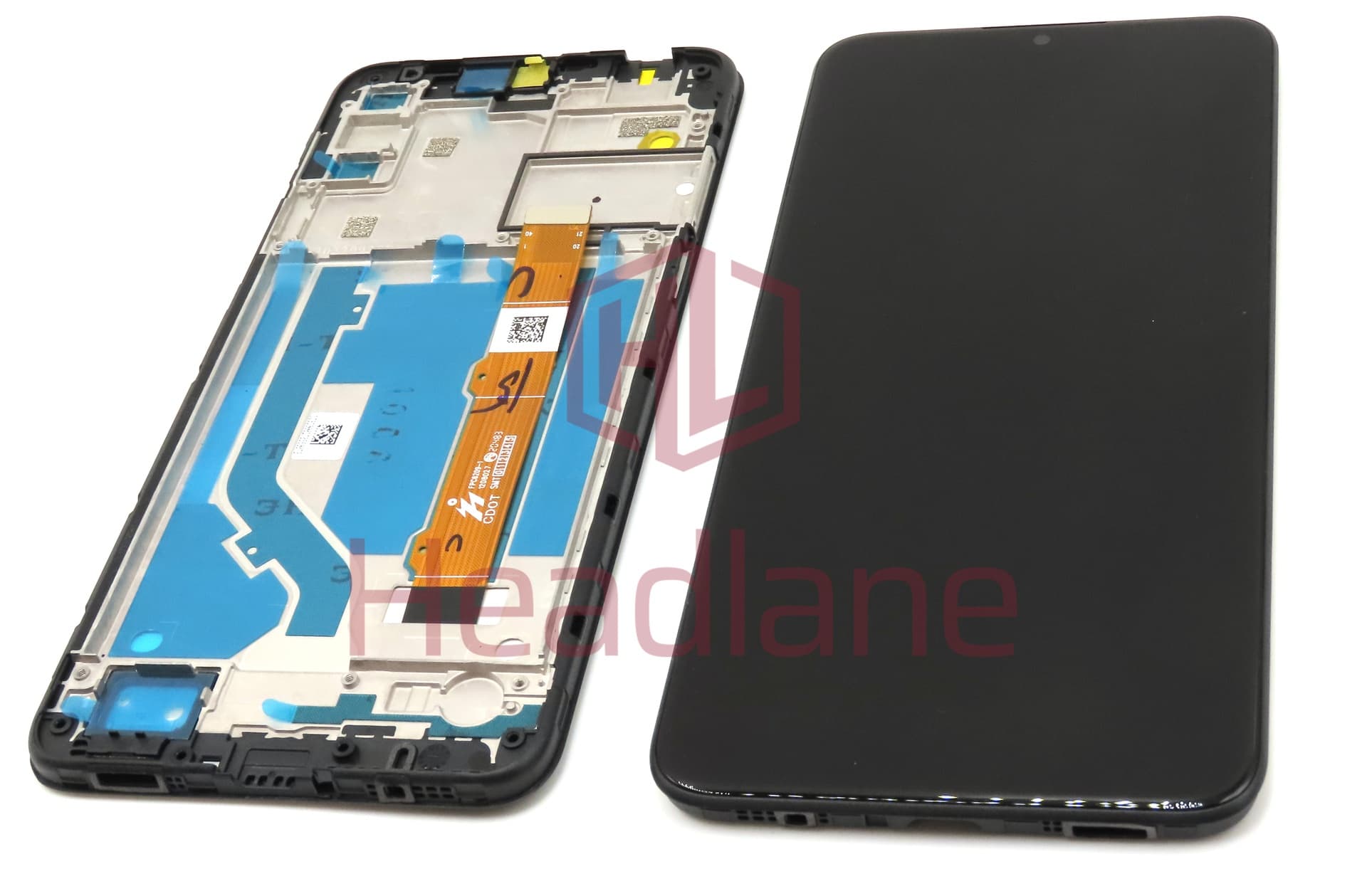 Alcatel 5028Y 1S (2020) LCD Display / Screen + Touch - Black - view 3