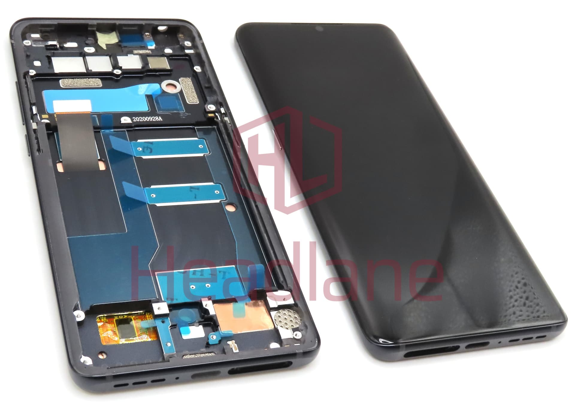 TCL T799H 10 Pro LCD Display / Screen + Touch - Grey - view 2
