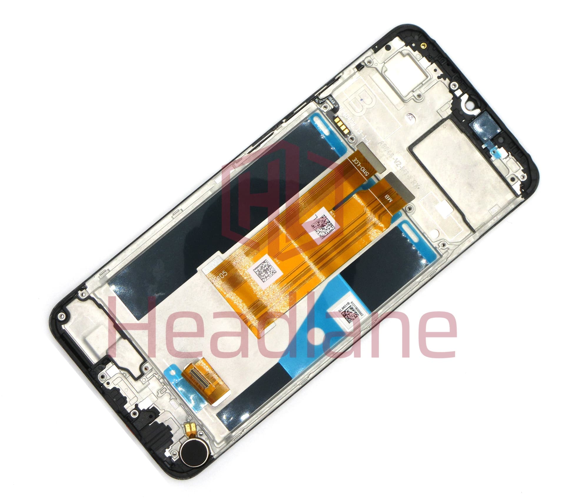 Realme RMX3930 RMX3939 C61 C63 LCD Display / Screen + Touch - Black - view 2