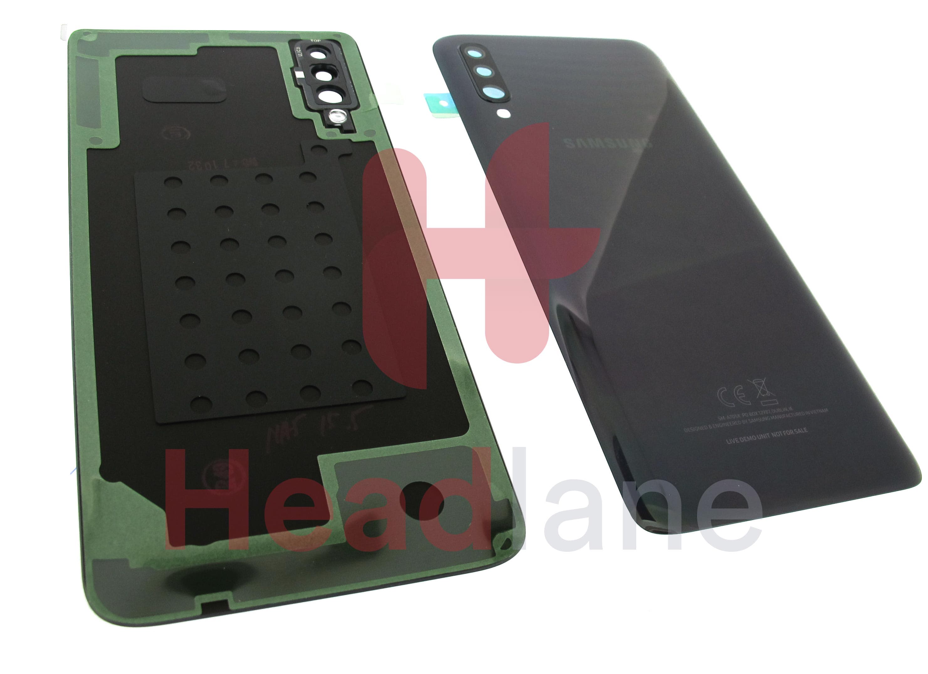 Samsung SM-A705 Galaxy A70 Battery / Back Cover - Black (DEMO) - view 2