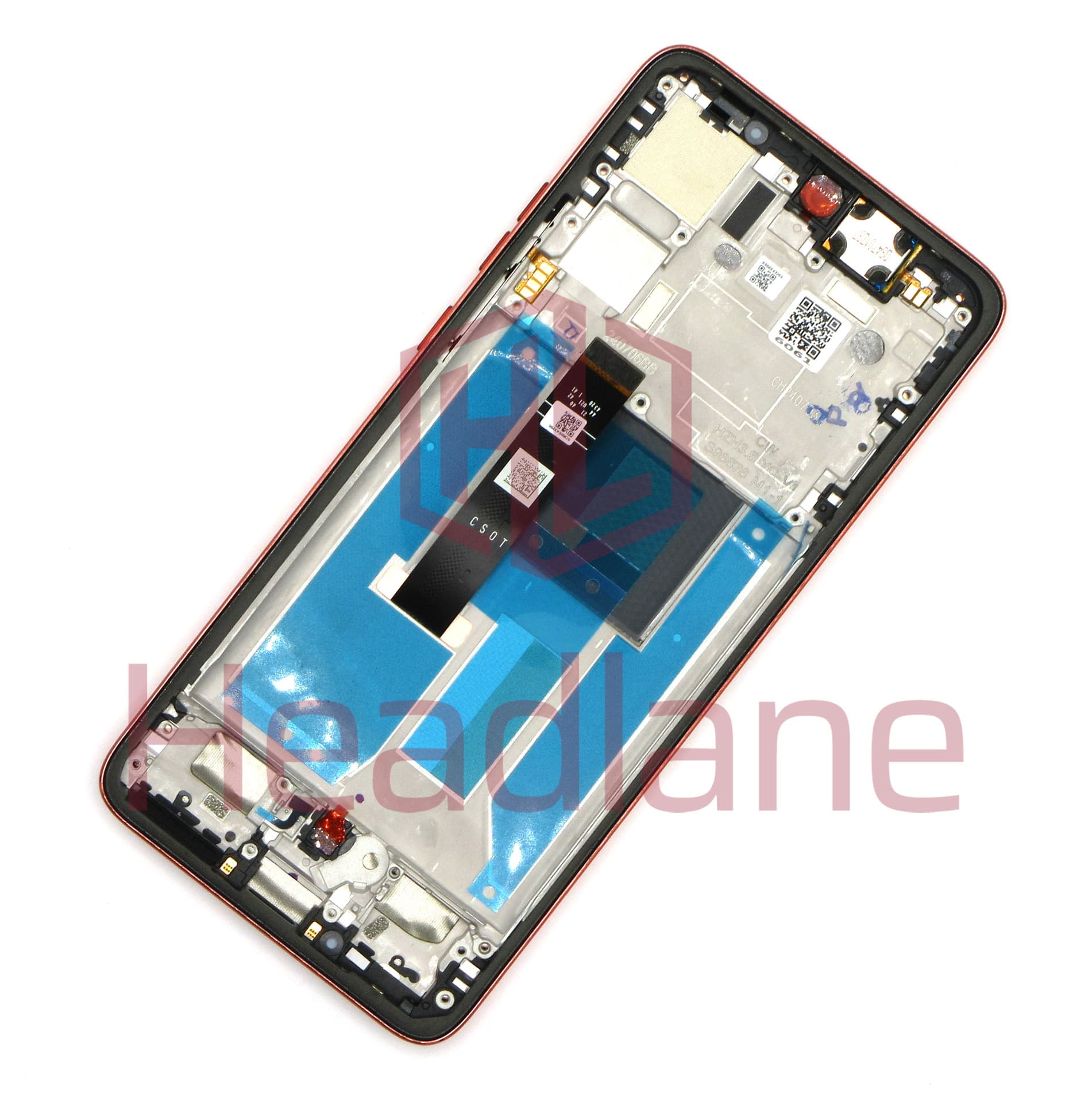 Motorola XT2409 Edge 50 Neo LCD Display / Screen + Touch - Poinciana / Red - view 2