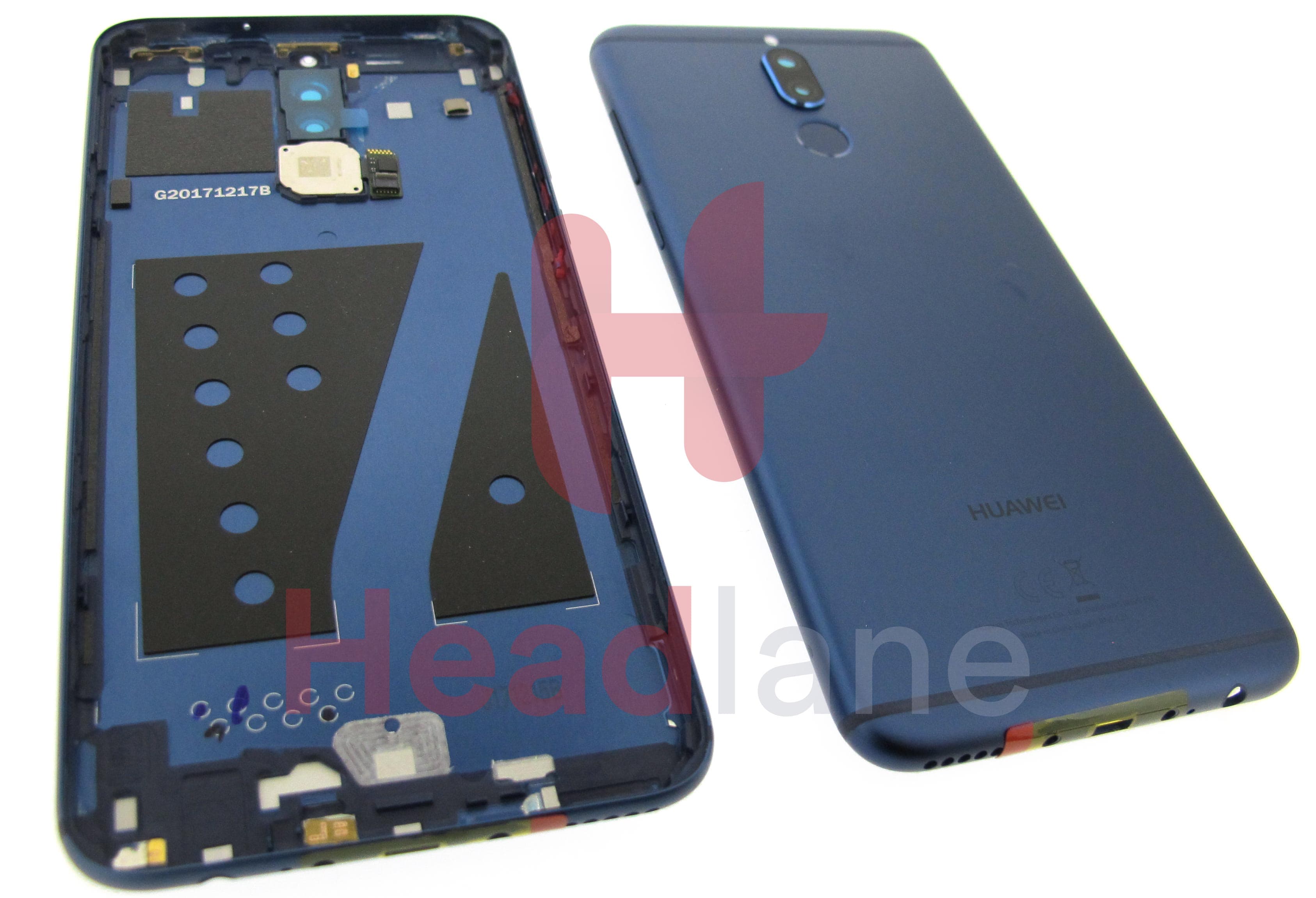 Huawei Mate 10 Lite Back / Battery Cover - Blue - view 2