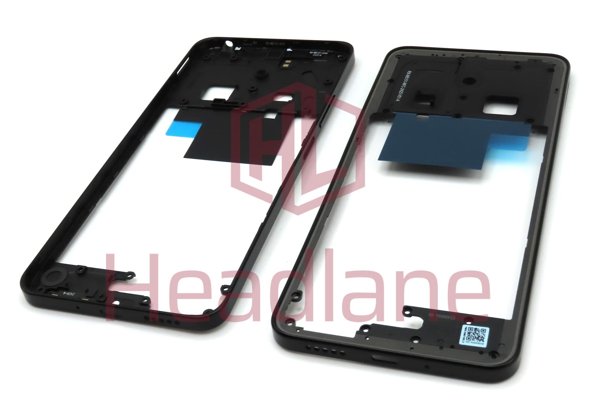 Xiaomi Poco C75 Middle Cover / Chassis - Black - view 2