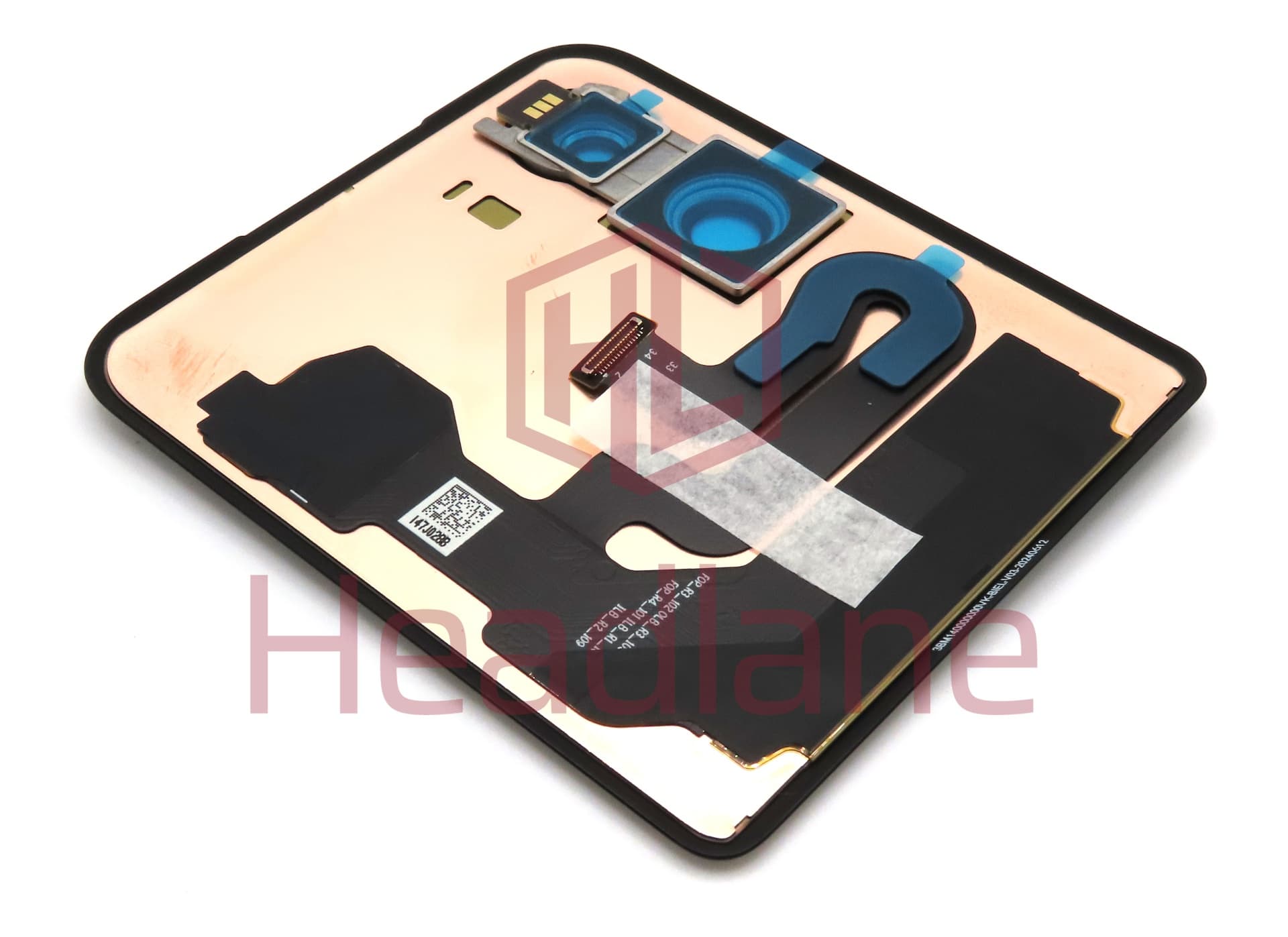 Xiaomi MIX Flip Outer LCD Display / Screen + Touch - Purple - view 2