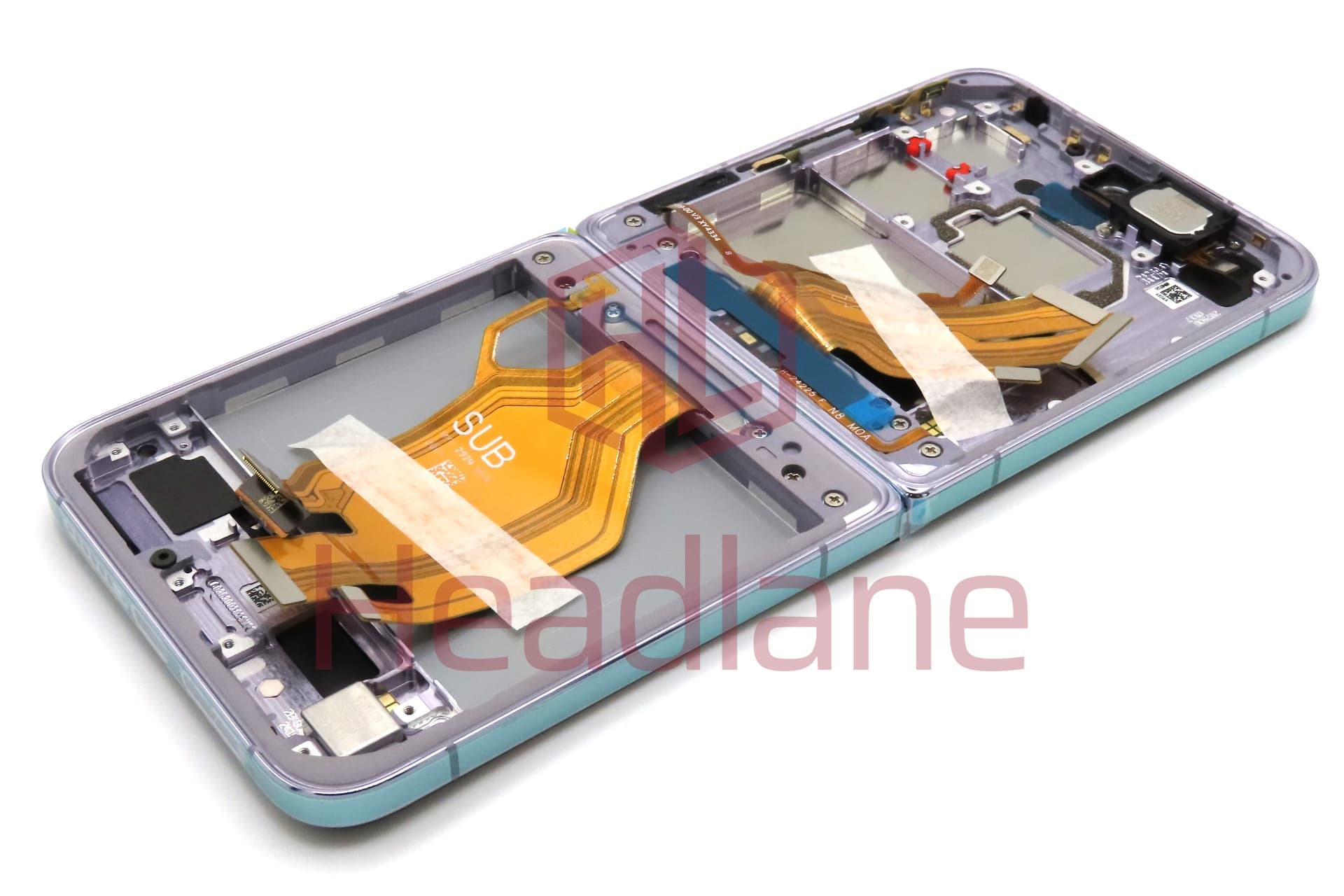 Xiaomi MIX Flip Inner LCD Display / Screen + Touch - Purple - view 2