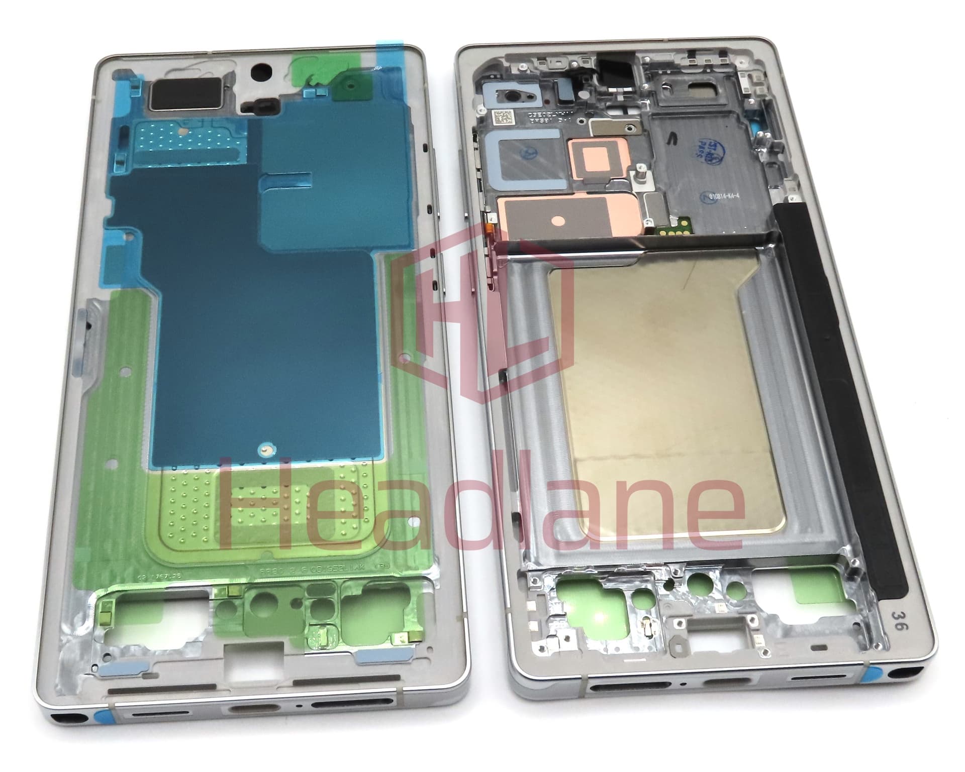 Samsung SM-S938 Galaxy S25 Ultra Display Frame / Chassis - Titanium Whitesilver / Titanium Silverblue - view 2