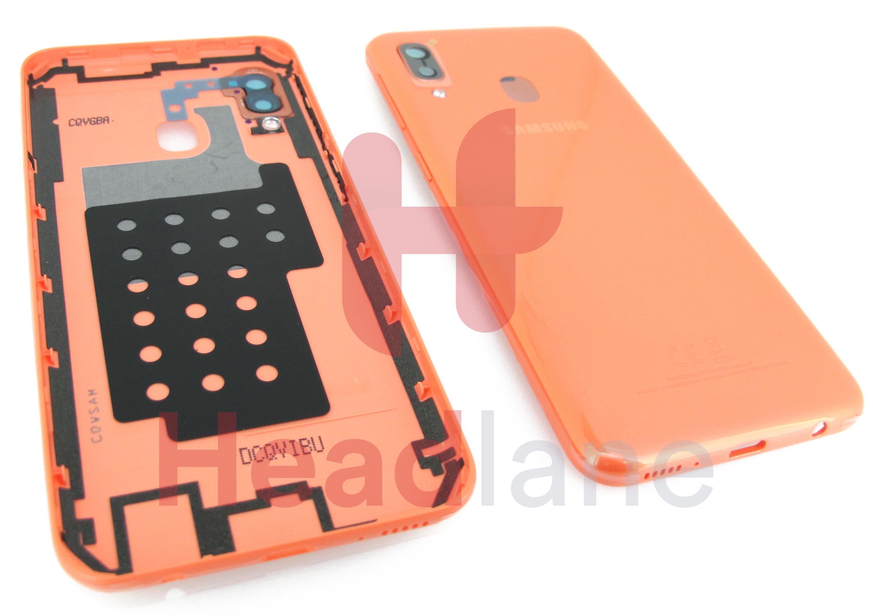 Samsung SM-A202 Galaxy A20E Back / Battery Cover - Coral - view 2
