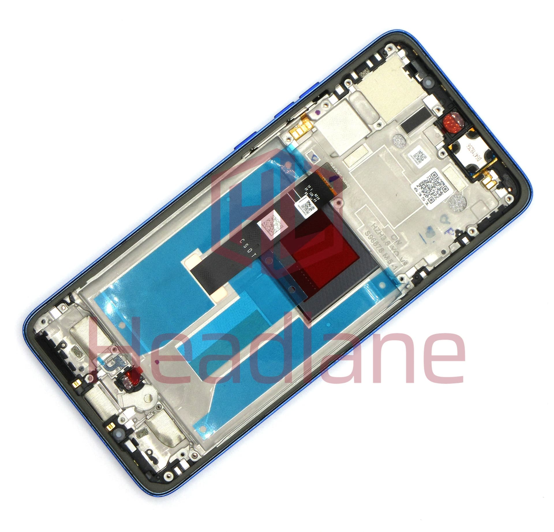 Motorola XT2409 Edge 50 Neo LCD Display / Screen + Touch - Nautical Blue - view 2