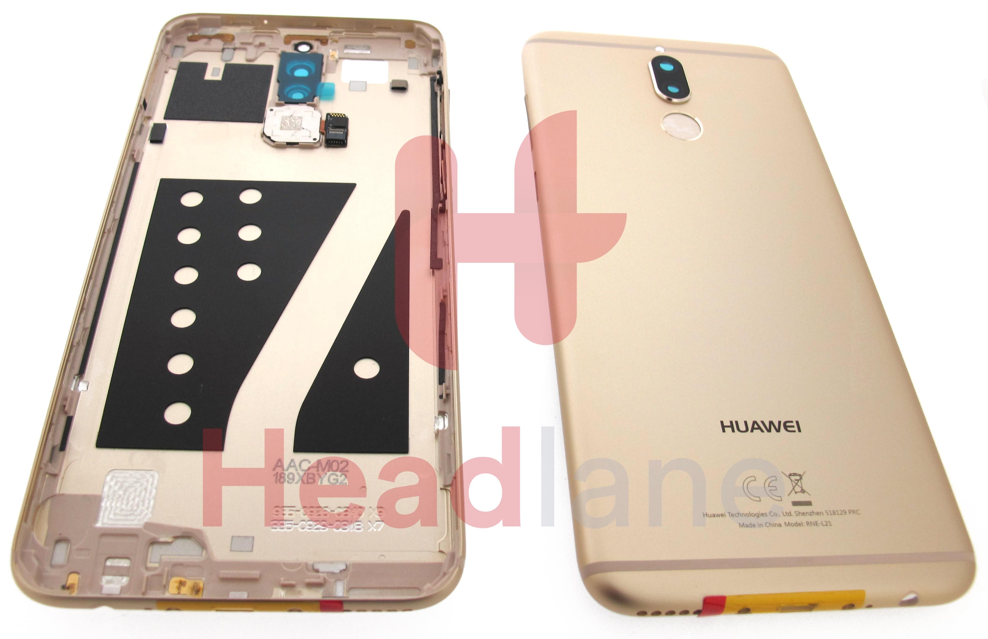 Huawei Mate 10 Lite Battery Cover - Gold - view 3