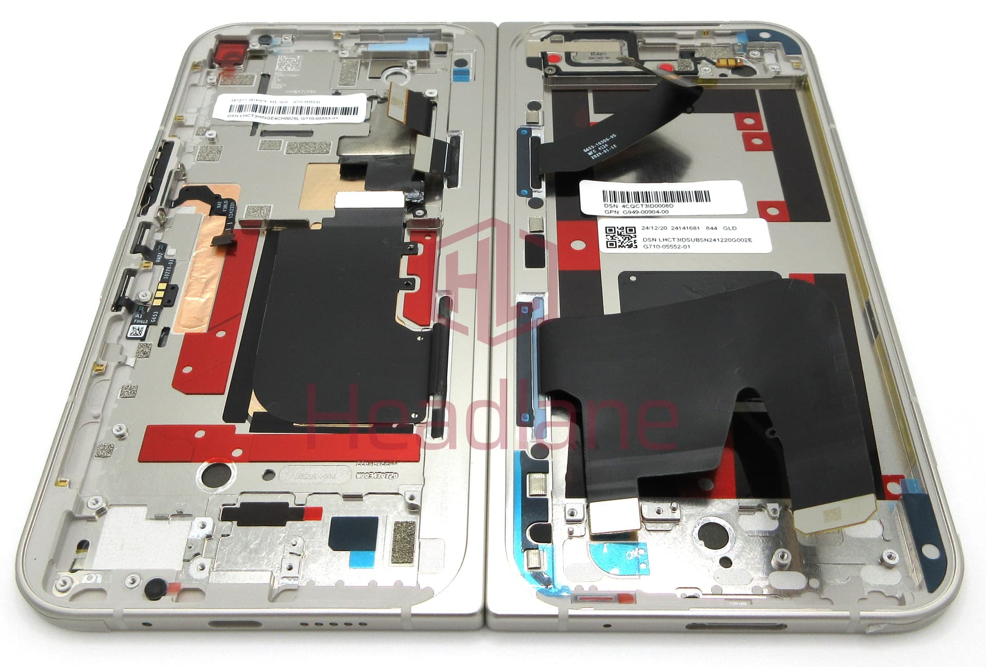 Google Pixel 9 Pro Fold Main Inner LCD Display / Screen + Touch - Porcelain - view 2