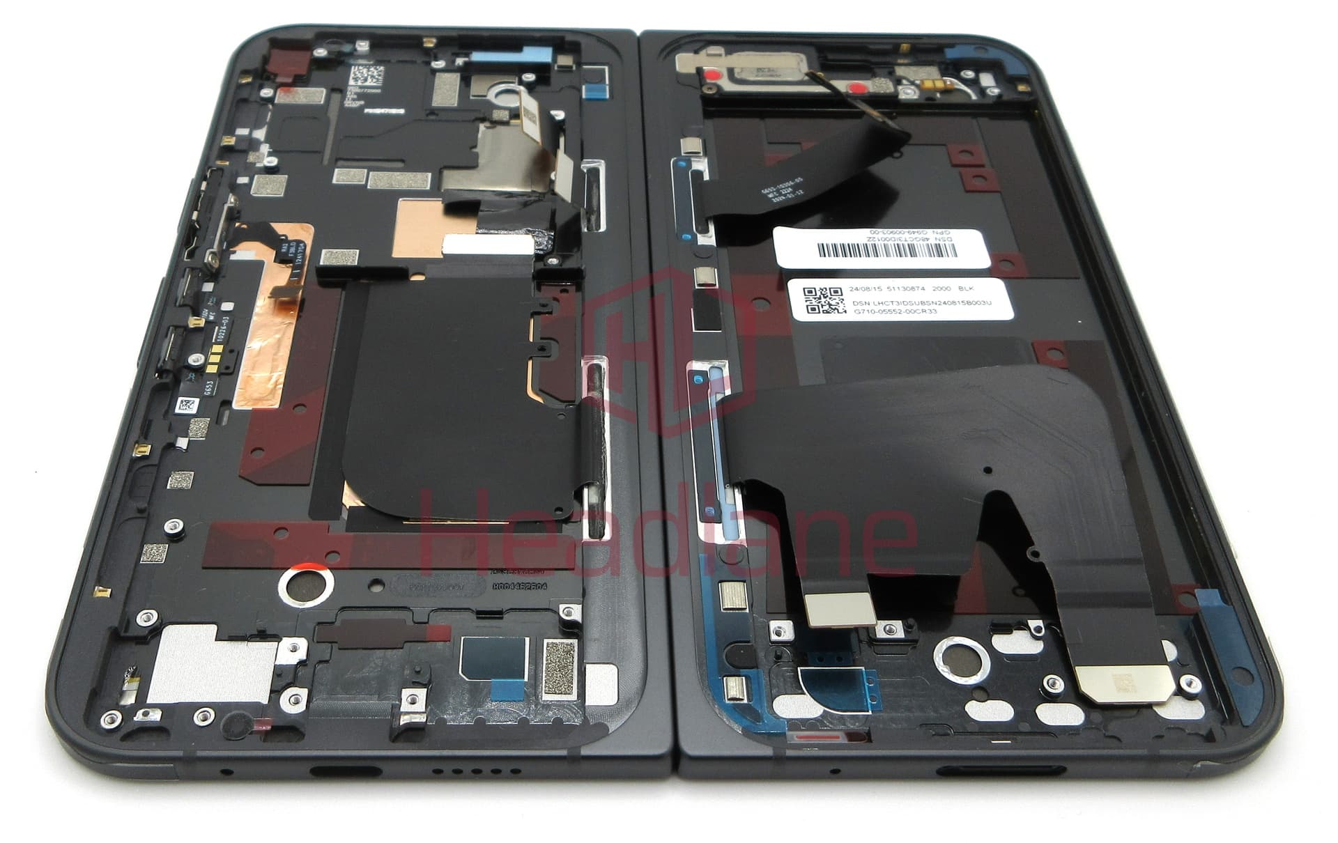 Google Pixel 9 Pro Fold Main Inner LCD Display / Screen + Touch - Obsidian - view 2