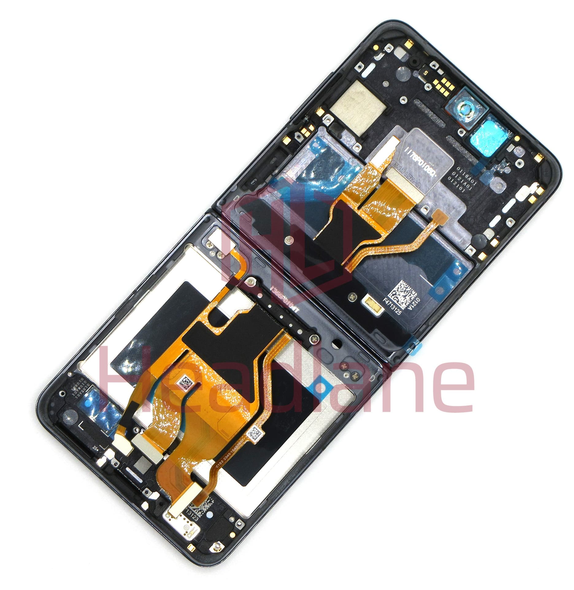 Oppo PGT110 CPH2437 Find N2 Flip Main / Inner LCD Display / Screen + Touch - Black - view 2