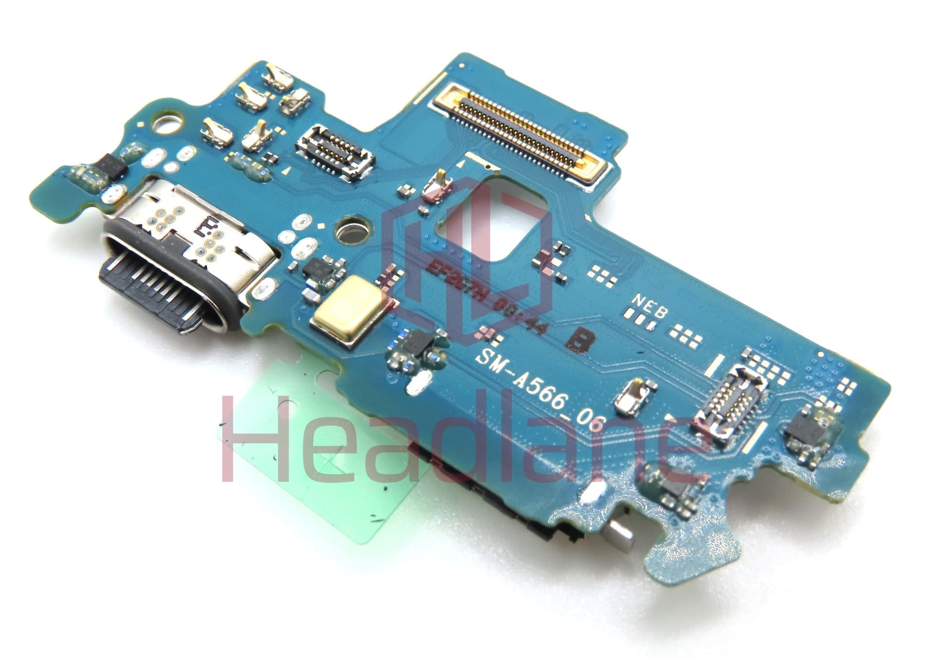 Samsung SM-A566 Galaxy A56 5G SIM Card Reader + Charging Port Flex - view 2