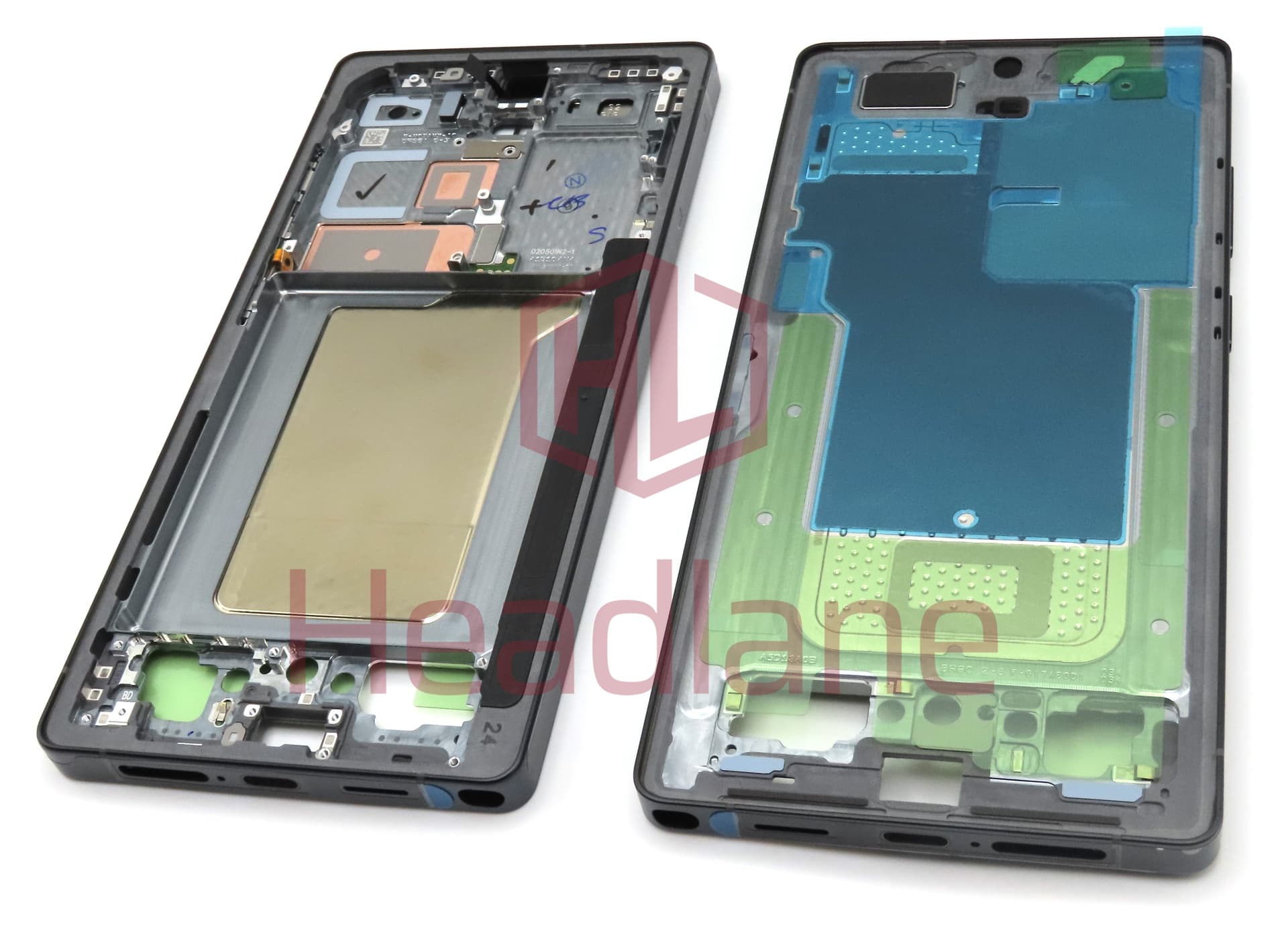Samsung SM-S938 Galaxy S25 Ultra Display Frame / Chassis - Titanium Jetblack - view 2