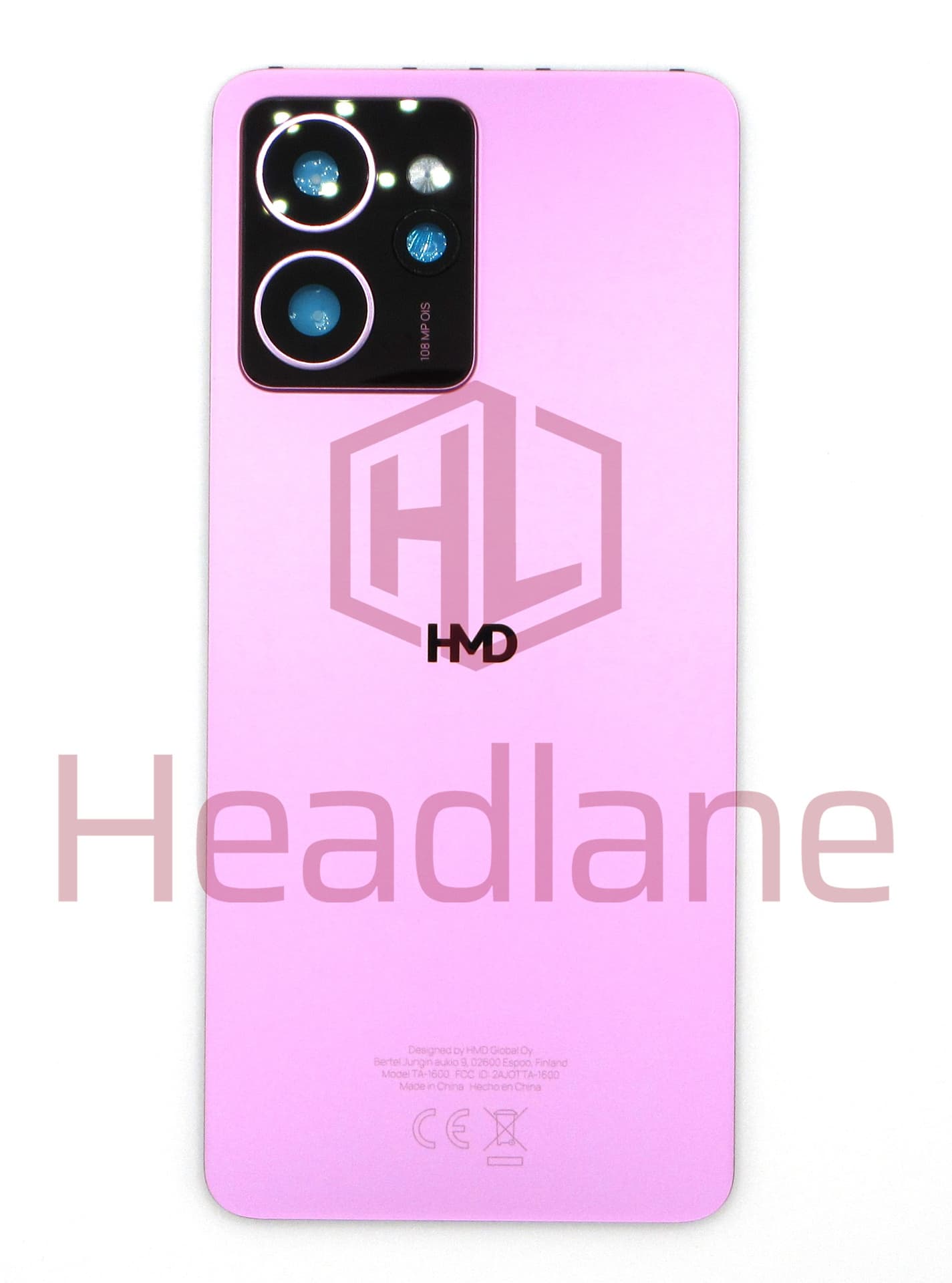 HMD Skyline Back / Battery Cover - Pink - view 2