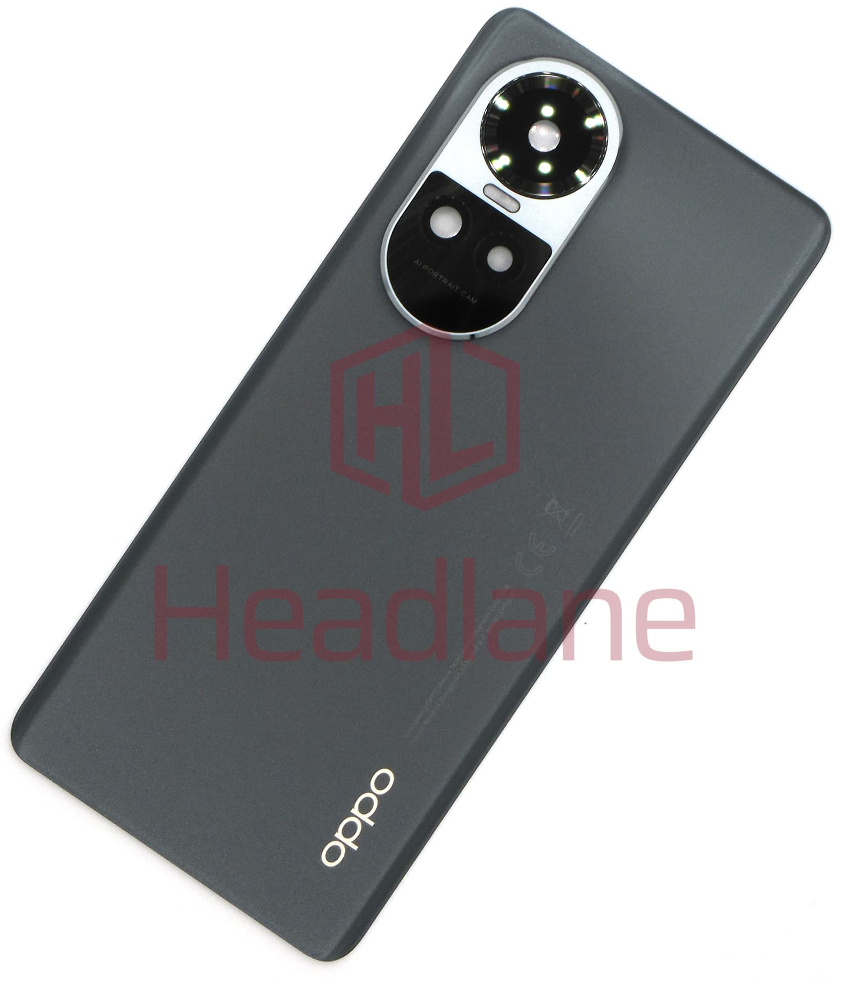 Oppo CPH2531 Reno10 5G Back / Battery Cover - Silvery Grey - view 2