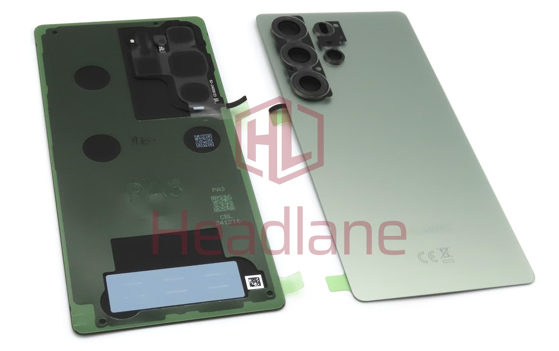 Samsung SM-S938 Galaxy S25 Ultra Back / Battery Cover - Titanium Jadegreen - view 3