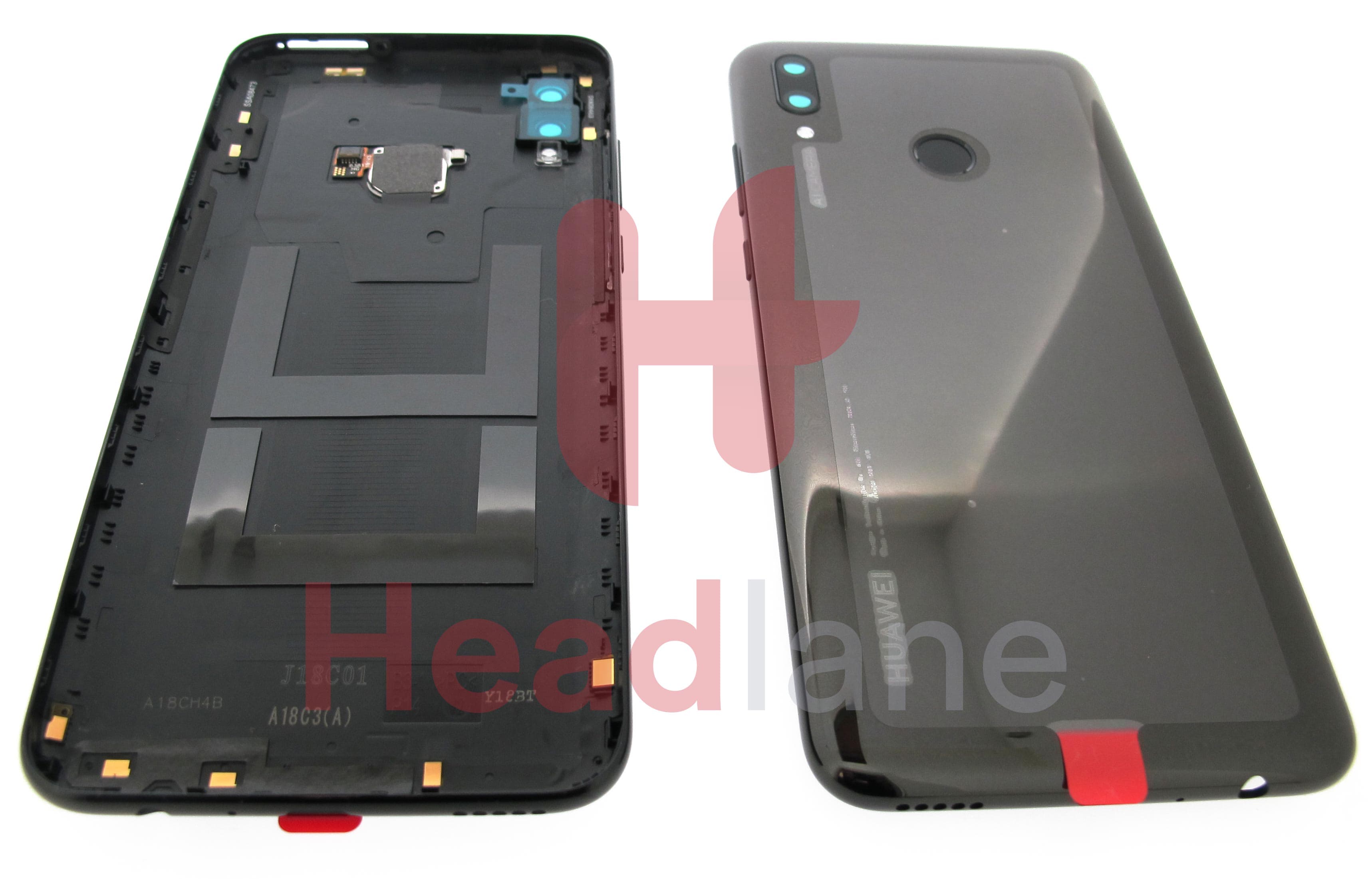 Huawei P Smart (2019) Back / Battery Cover - Midnight Black - view 2