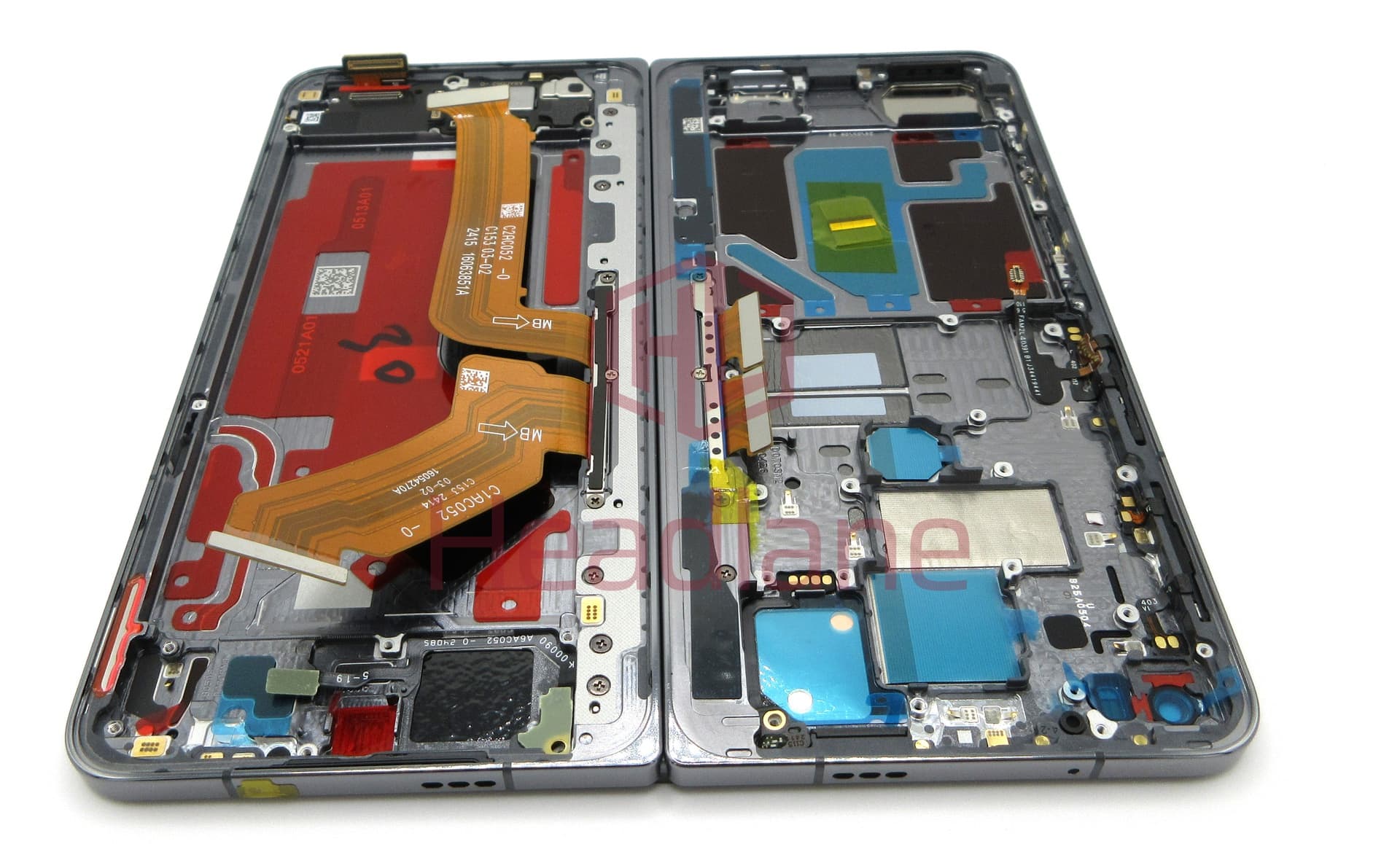 OnePlus Open / Oppo Find N3 Main / Inner LCD Display / Screen + Touch - Crimson Shadow (SDC) - view 2